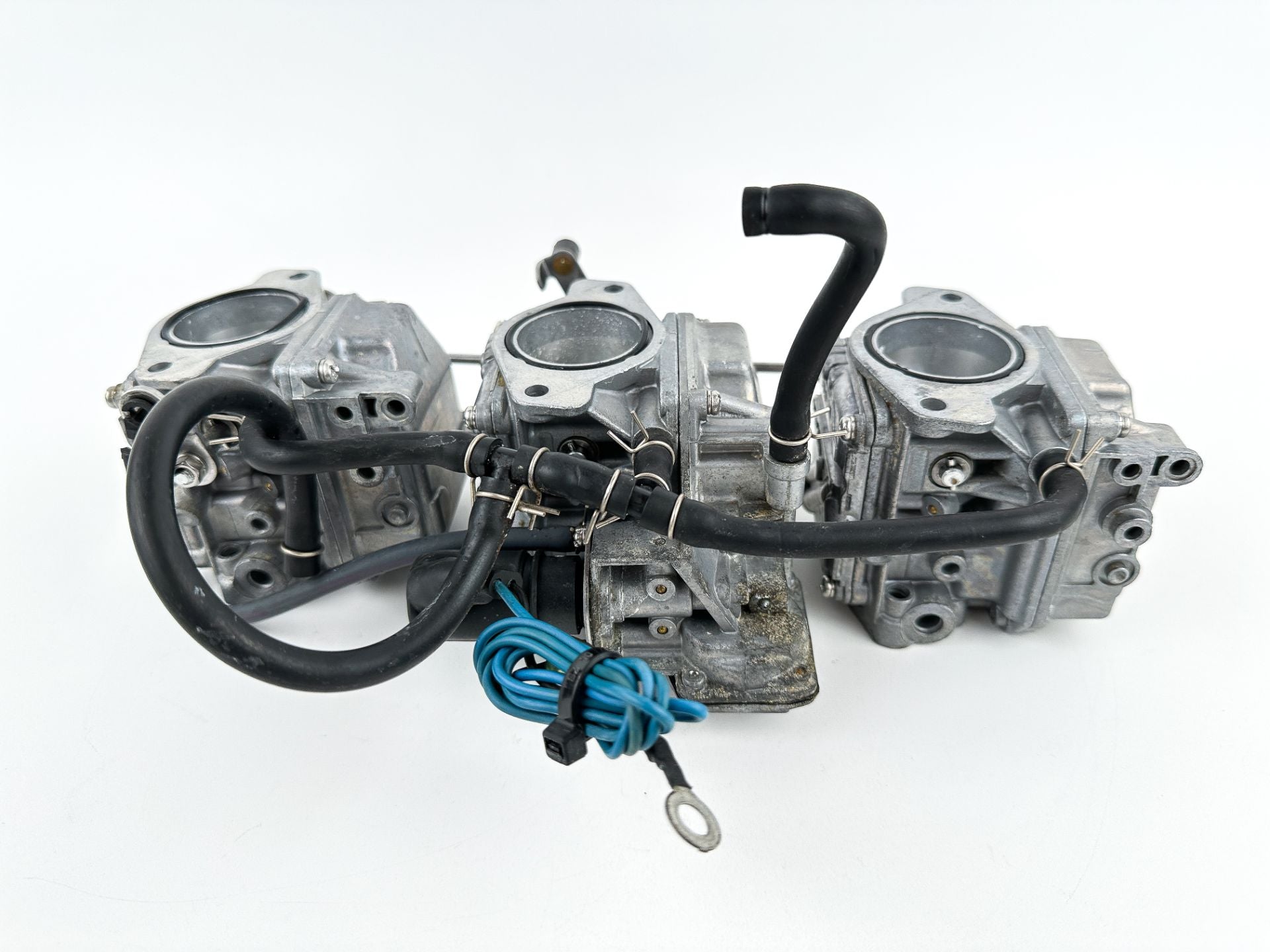 2004 Yamaha 90 HP 2 Stroke Outboard Carburetor Set 6H1-14301-30-00 OEM