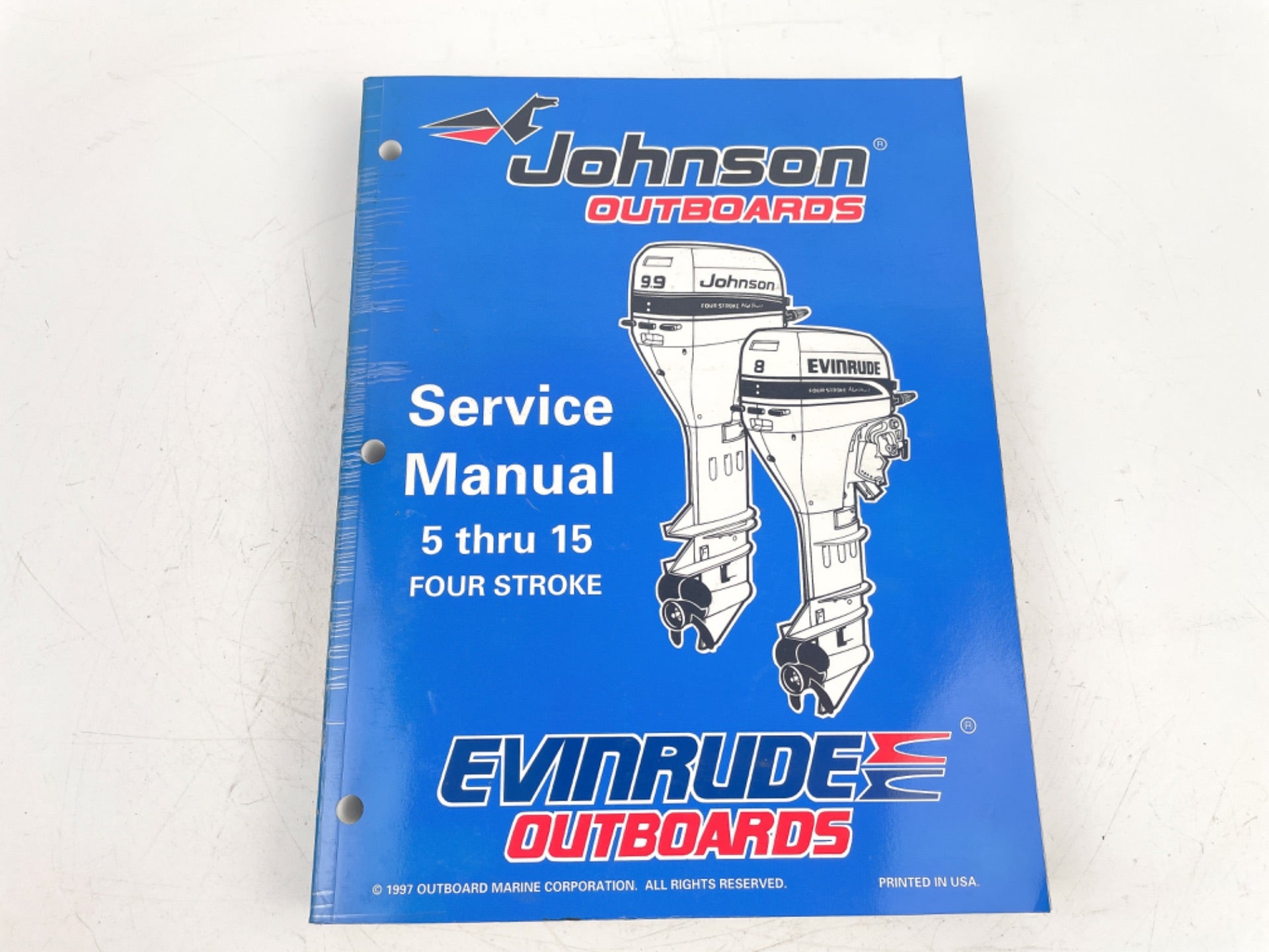 1998 Johnson Evinrude Outboards 5 Thru 15 Four Stroke Service Manual 520203