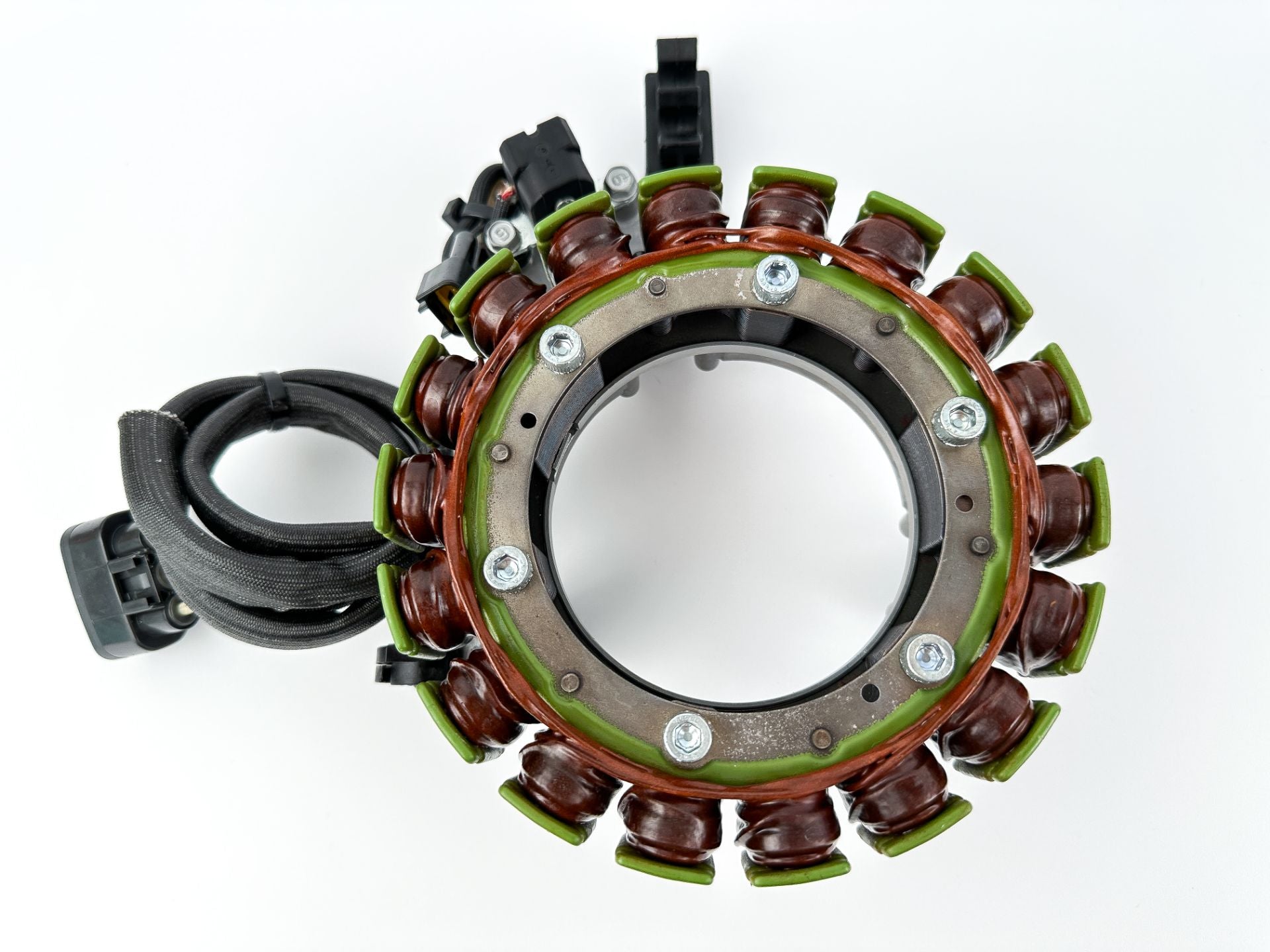 2016 Yamaha 115 HP 4 Stroke Outboard Coil Pulser Base Stator Assembly 6EK-81410-00-00 Tested
