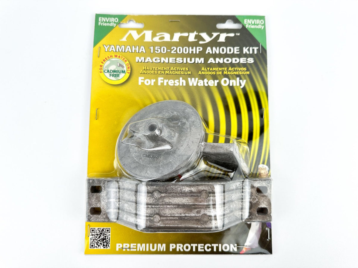 Martyr Yamaha F150 F200 F175 150-200HP Fresh Water Anode Kit