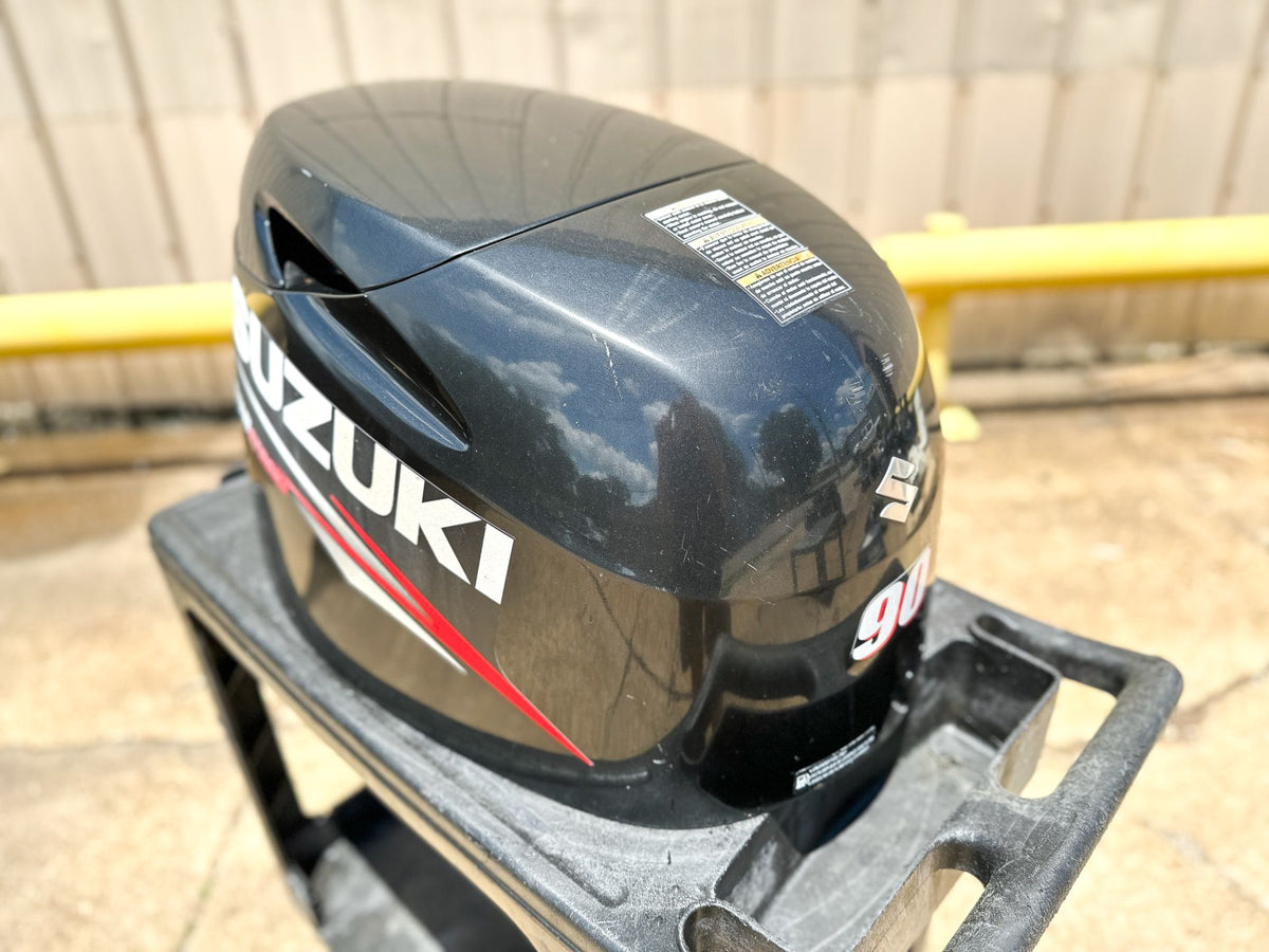 2009 Suzuki 90 HP 4 Stroke Outboard Top Cowling 61400-87Y80-0EP OEM