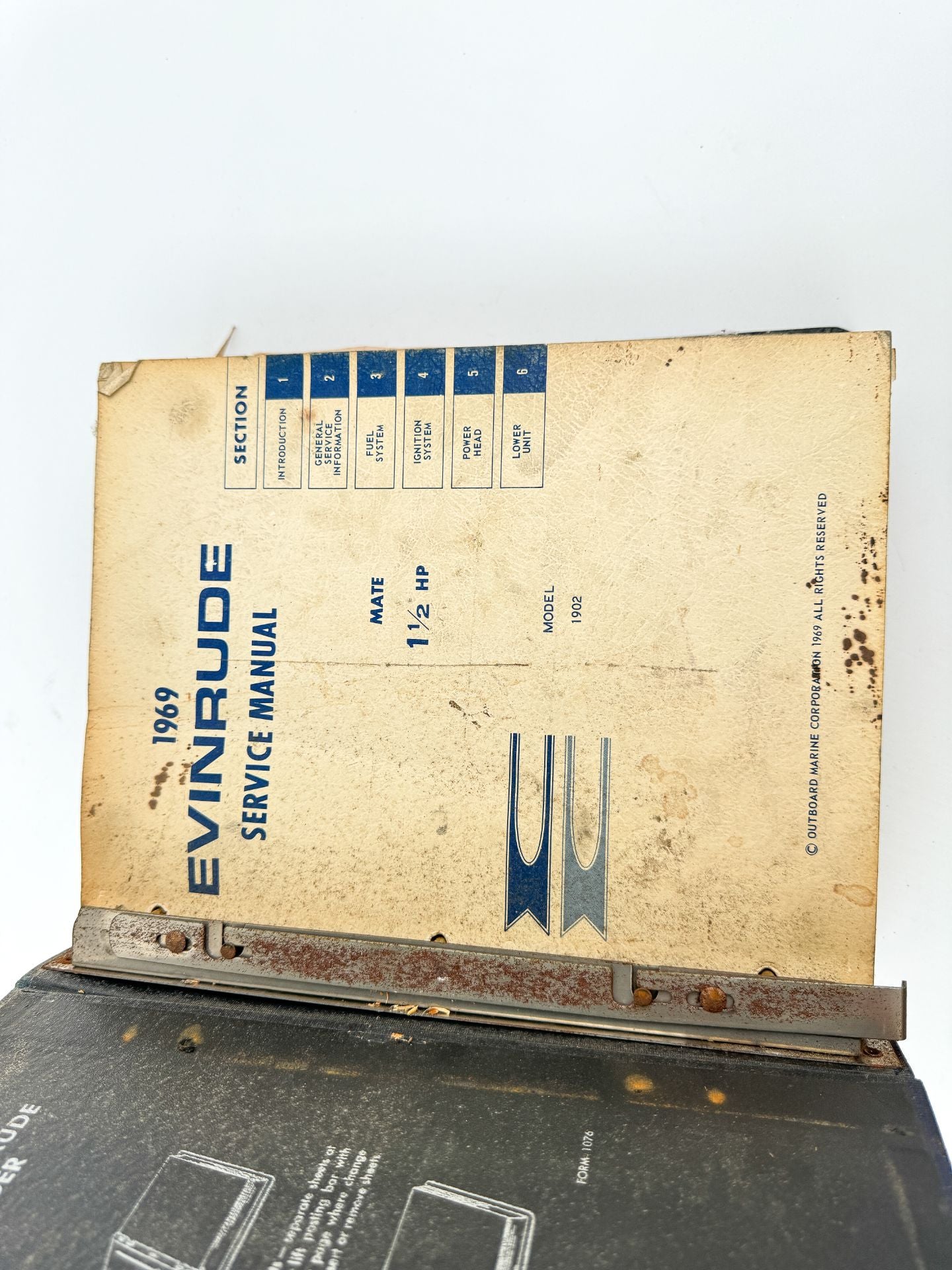 1969 Evinrude Service Manual Book Set