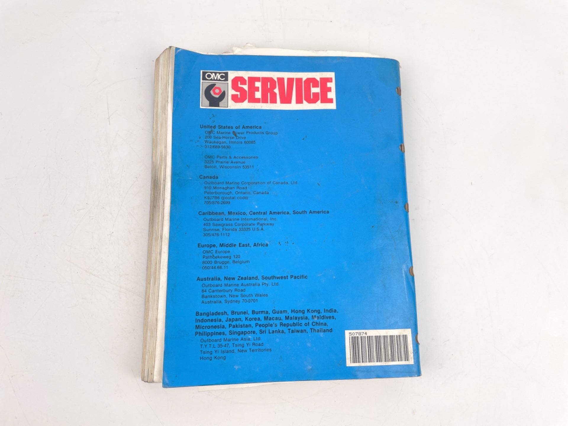 1990 OMC EVINRUDE & JOHNSON 88-115, 150-175 SERVICE MANUAL 507874