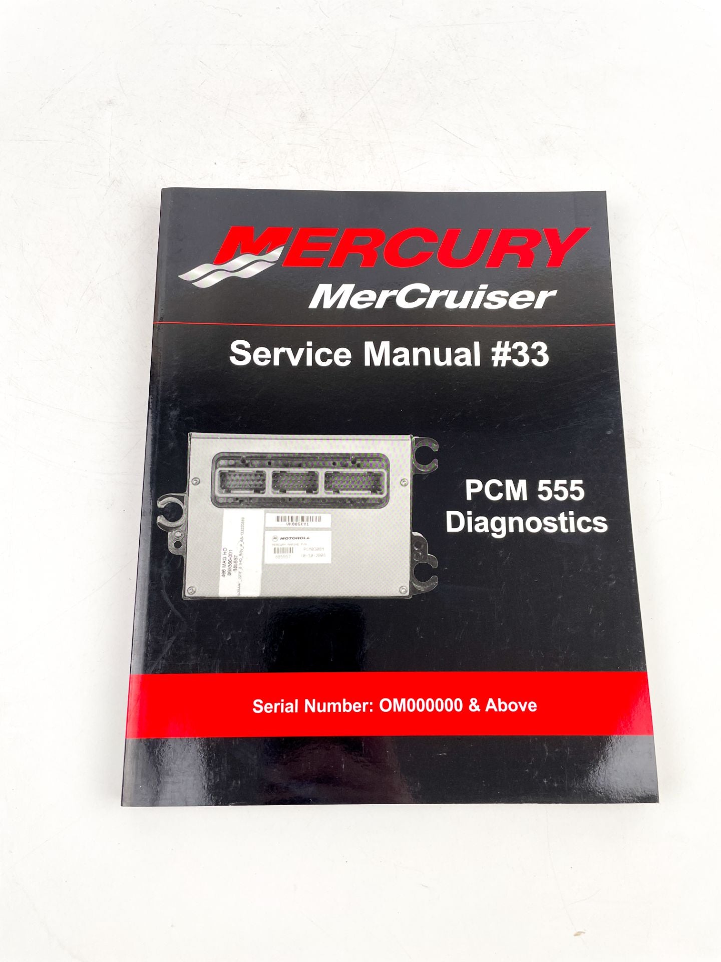 2007 Mercury Outboard #33 PCM 555 Diagnostics Service Manual 90-863757002