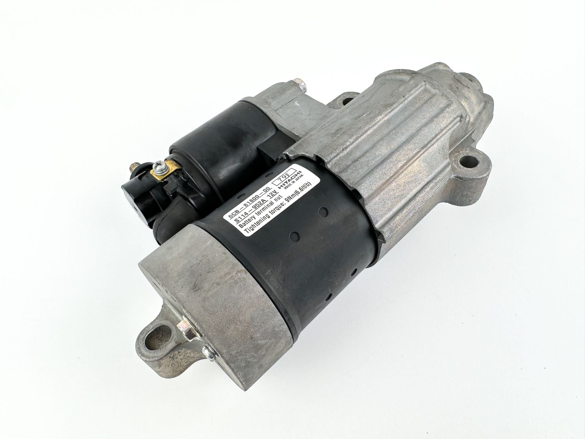 2017 Yamaha 200 HP 4 Stroke Outboard Starter Motor 6CB-81800-00-00 OEM