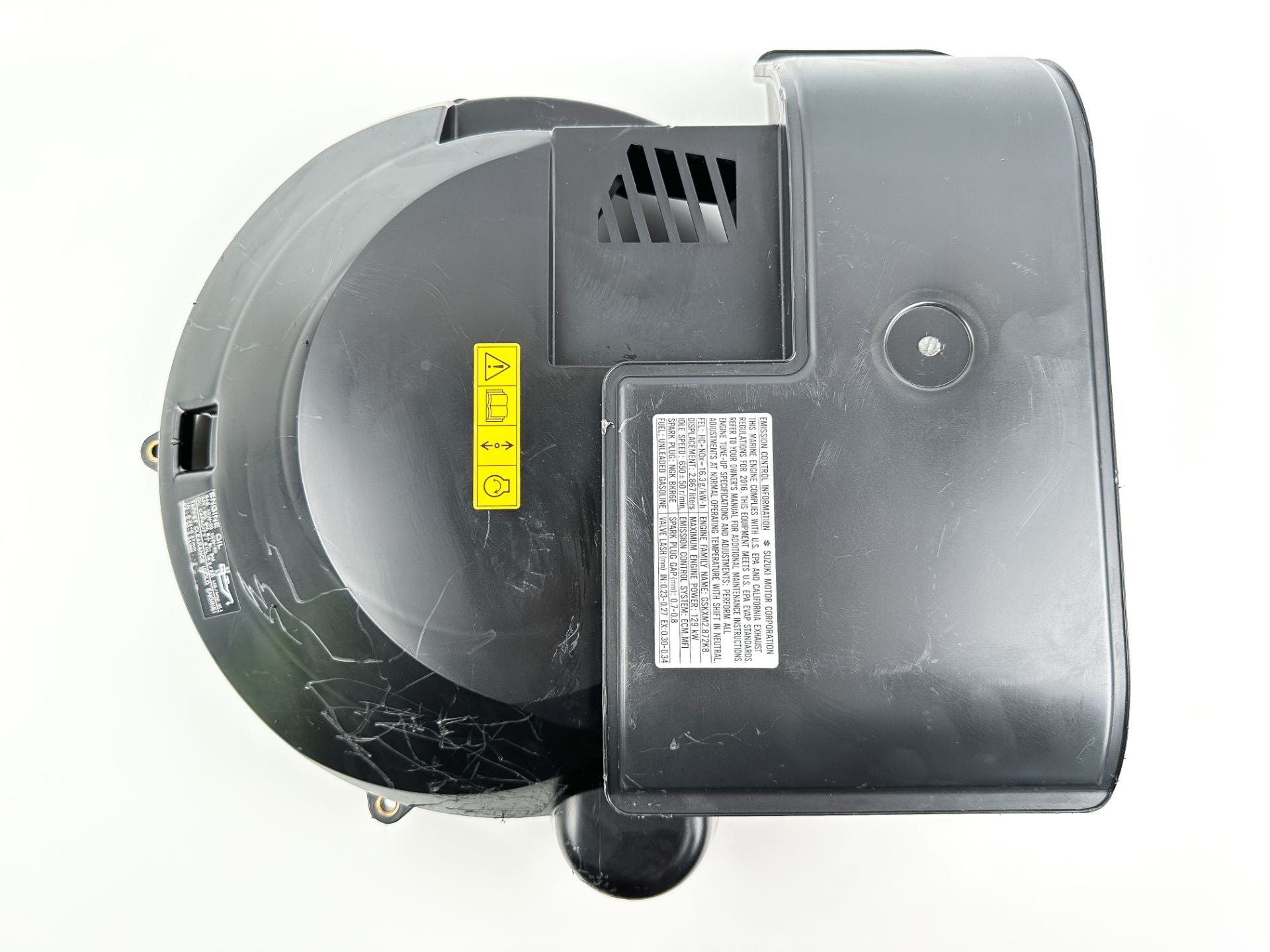 2016 Suzuki 175 HP 4 Stroke Outboard Flywheel Cover 13810-96J00 OEM