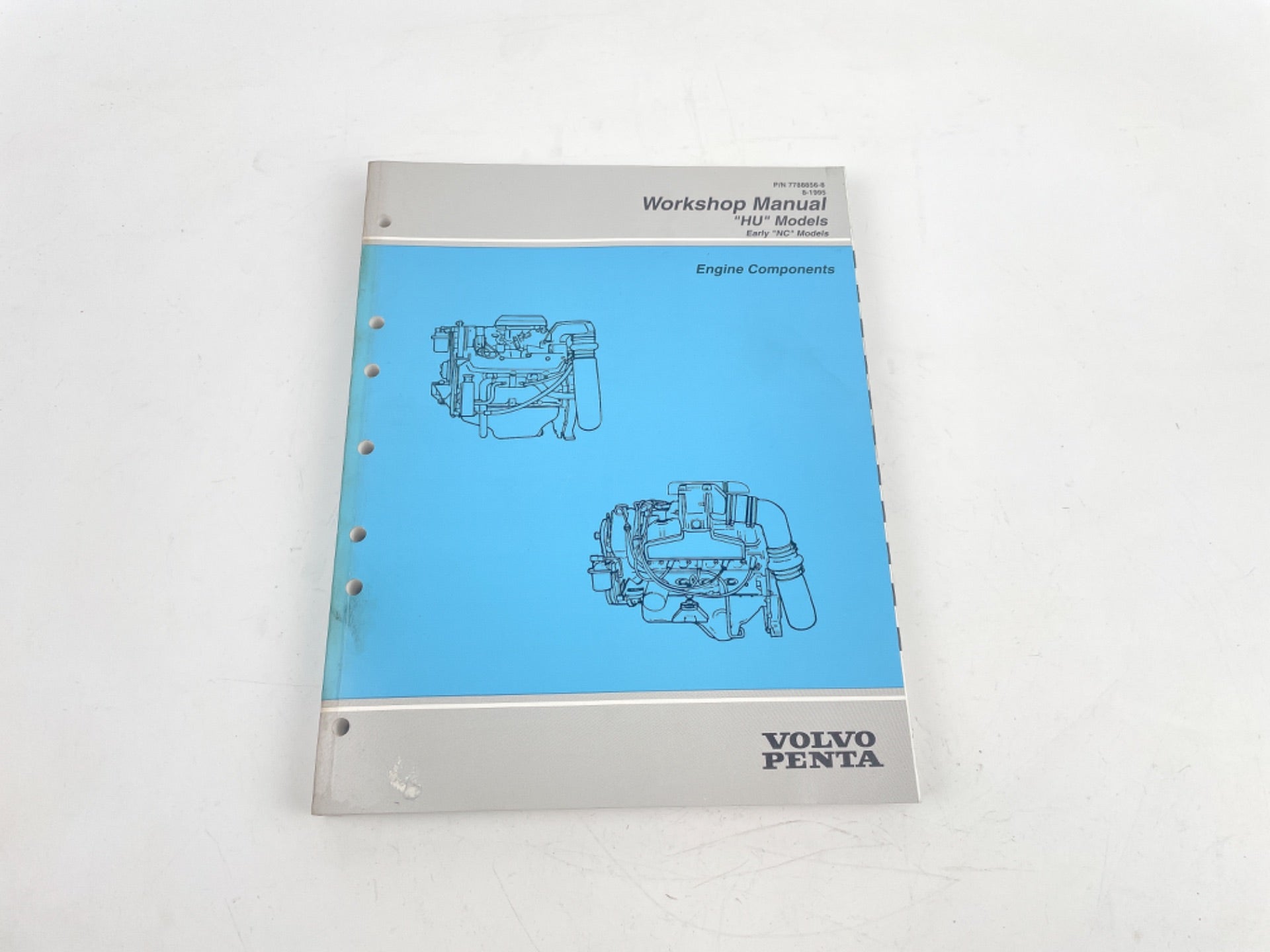 Volvo Penta HU Models Engine Components Workshop Manual 7788856-8