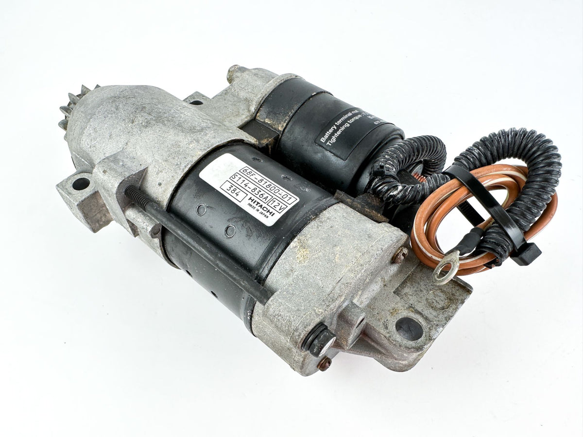 2004 Yamaha 150 HP 2 Stroke Outboard Starter Motor 68F-81800-01-00 OEM