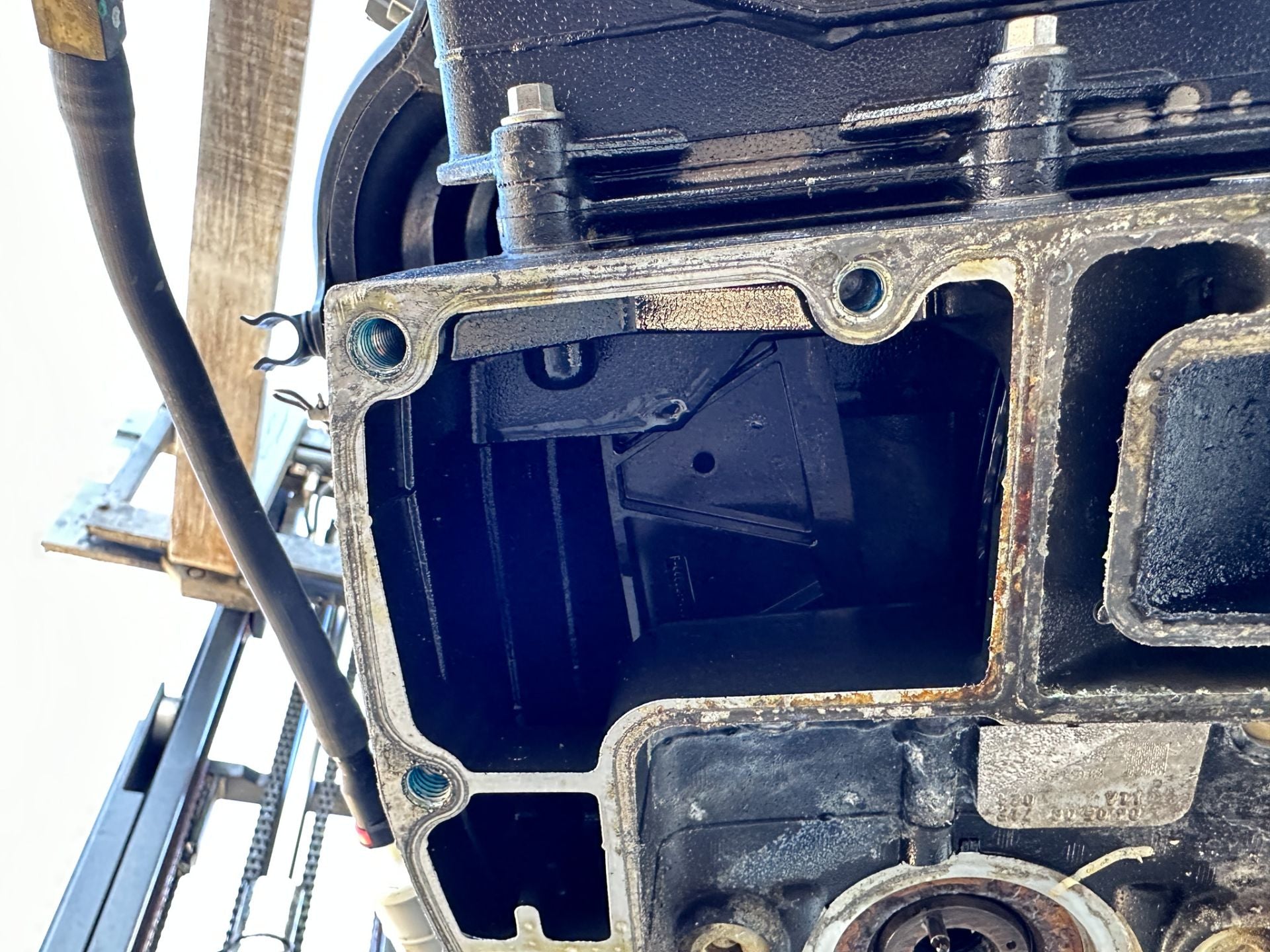 2008 Mercury 90HP 4 Stroke Outboard Powerhead Ready To Install 306 Hours