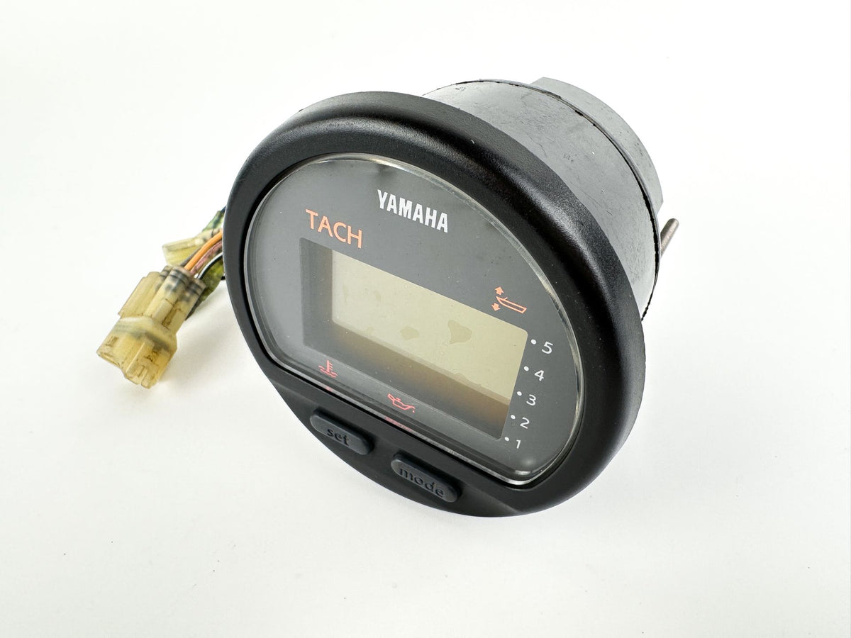 Yamaha Outboard Tachometer Digital Gauge Multi-Function - Repaired & Tested
