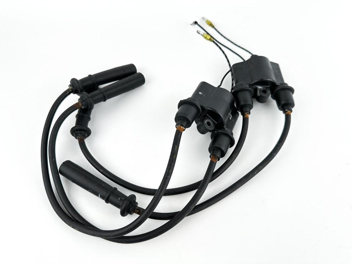 99-04 Yamaha 75 80 90 100HP 4 Stroke Outboard Ignition Coil Set 67F-85570-00-00