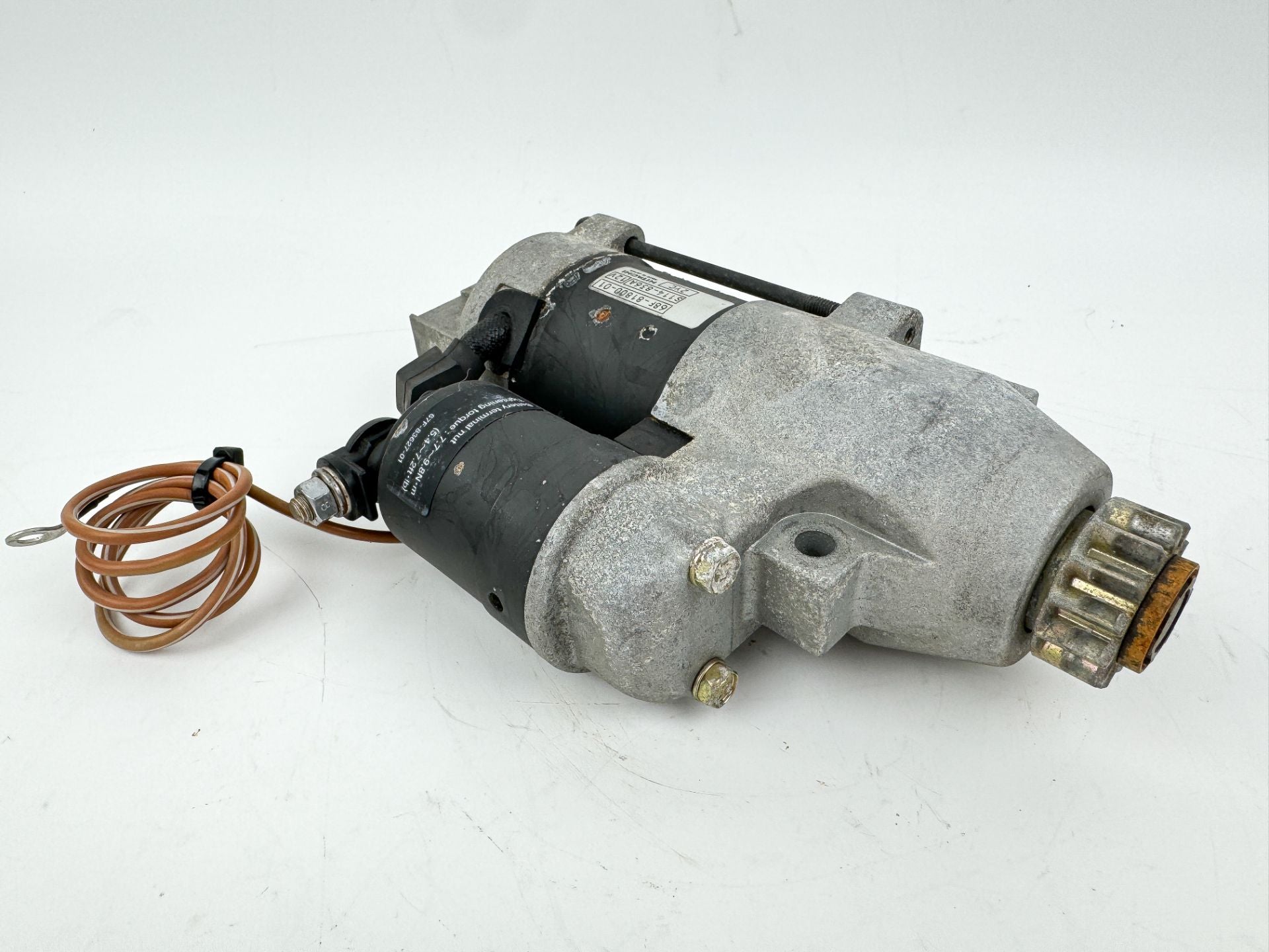 2003 Yamaha 200 HP 2 Stroke Outboard Starter Motor 68F-81800-01-00 OEM