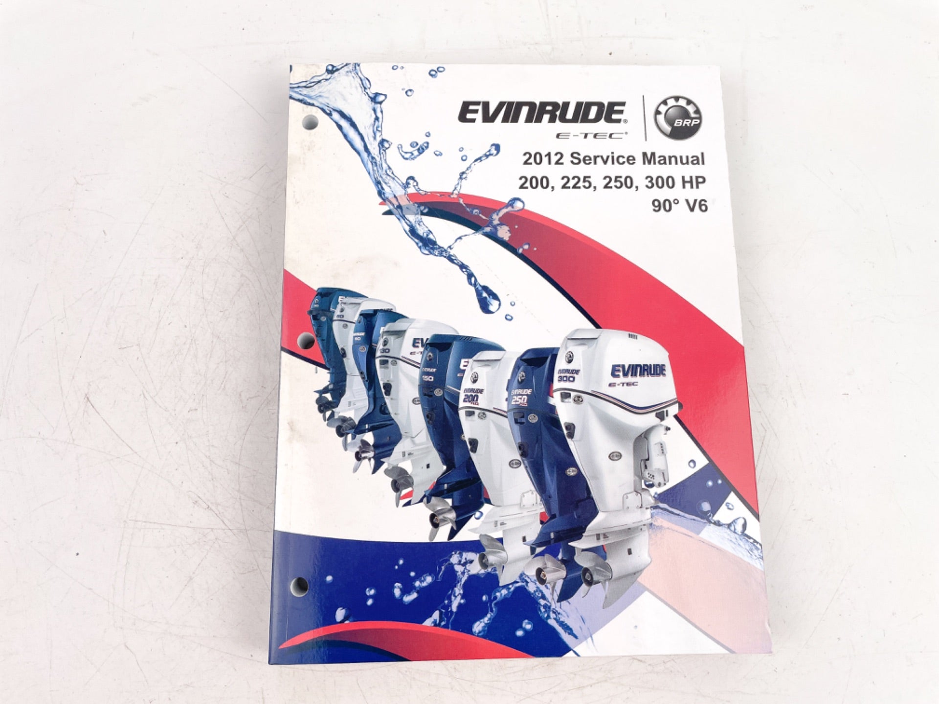 2012 IN Evinrude E-Tec Service Manual 200-300 HP 90 deg V6 5008740