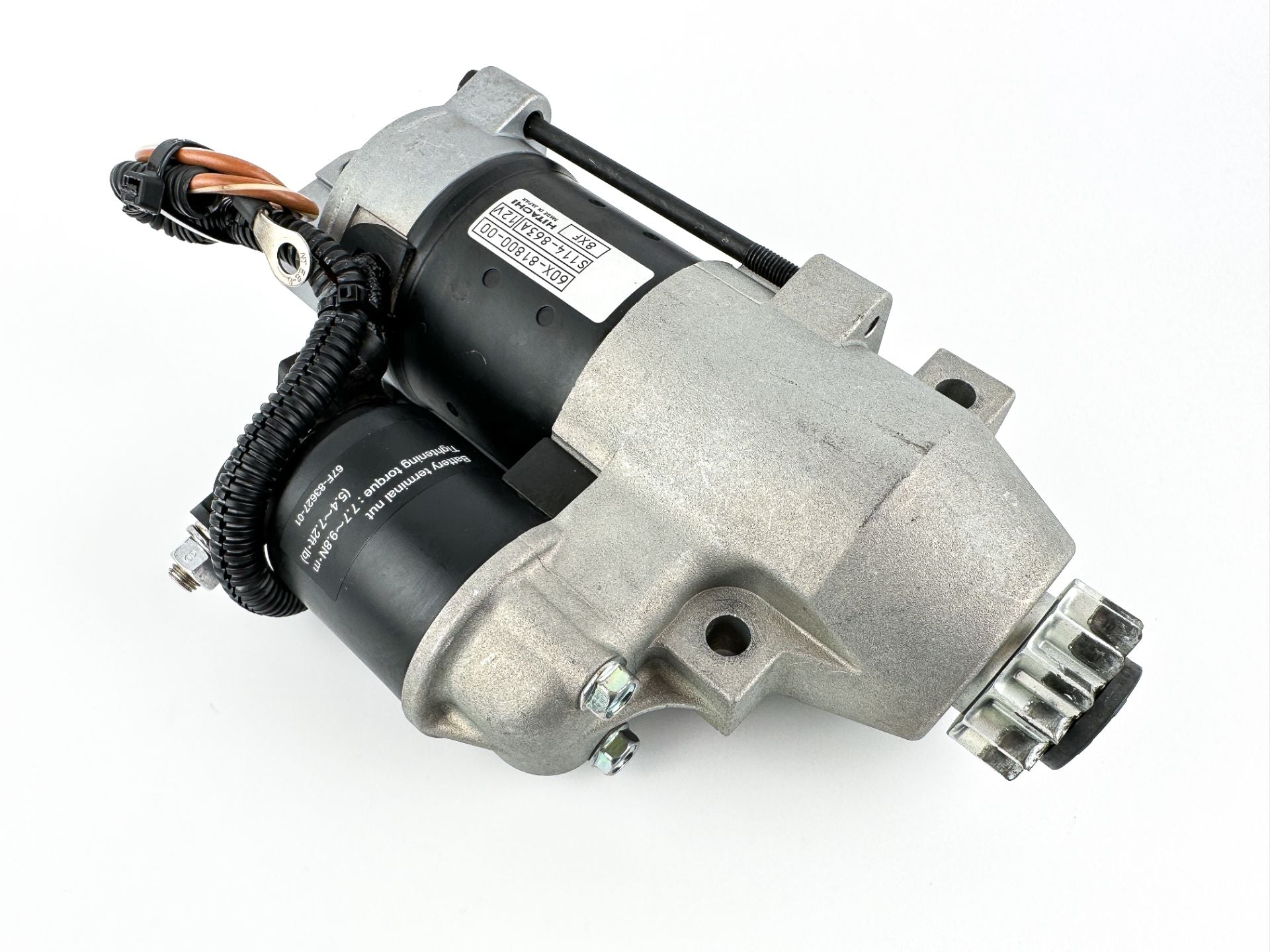 2009 Yamaha 225 HP 2 Stroke Outboard Starter Motor 60X-81800-00-00 OEM