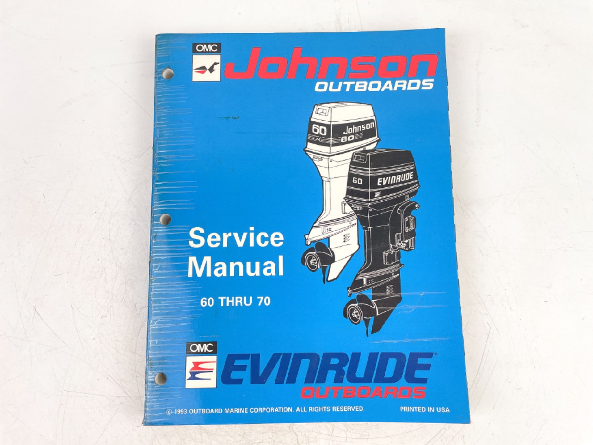 OMC Johnson Evinrude 60 Thru 70 Service Manual 500609