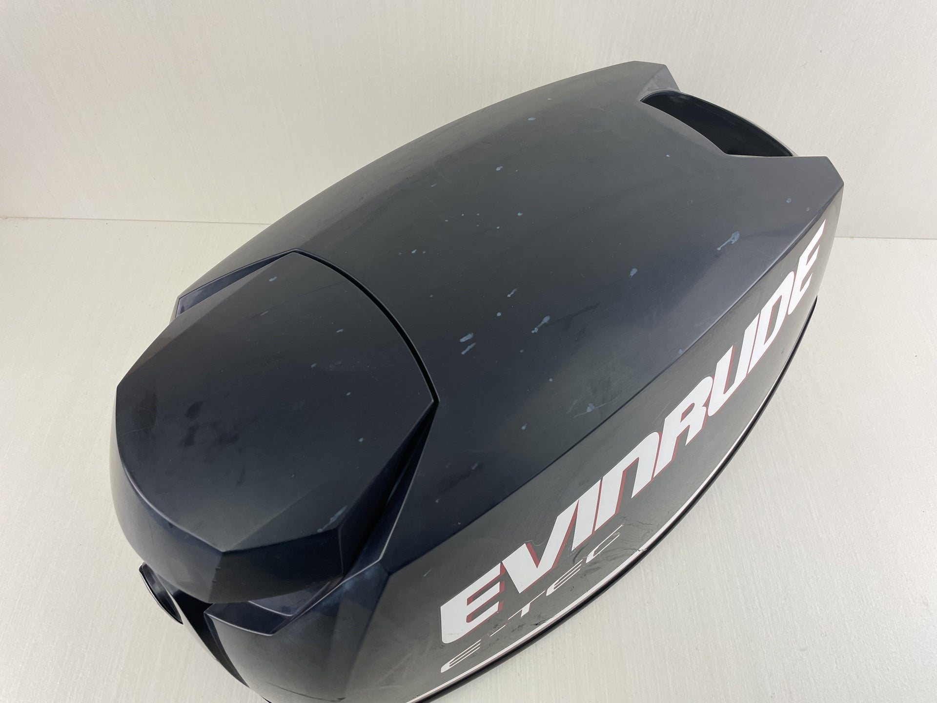 2012 Evinrude Etec 30HP Top Cowling Cover Hood Blue 0285823