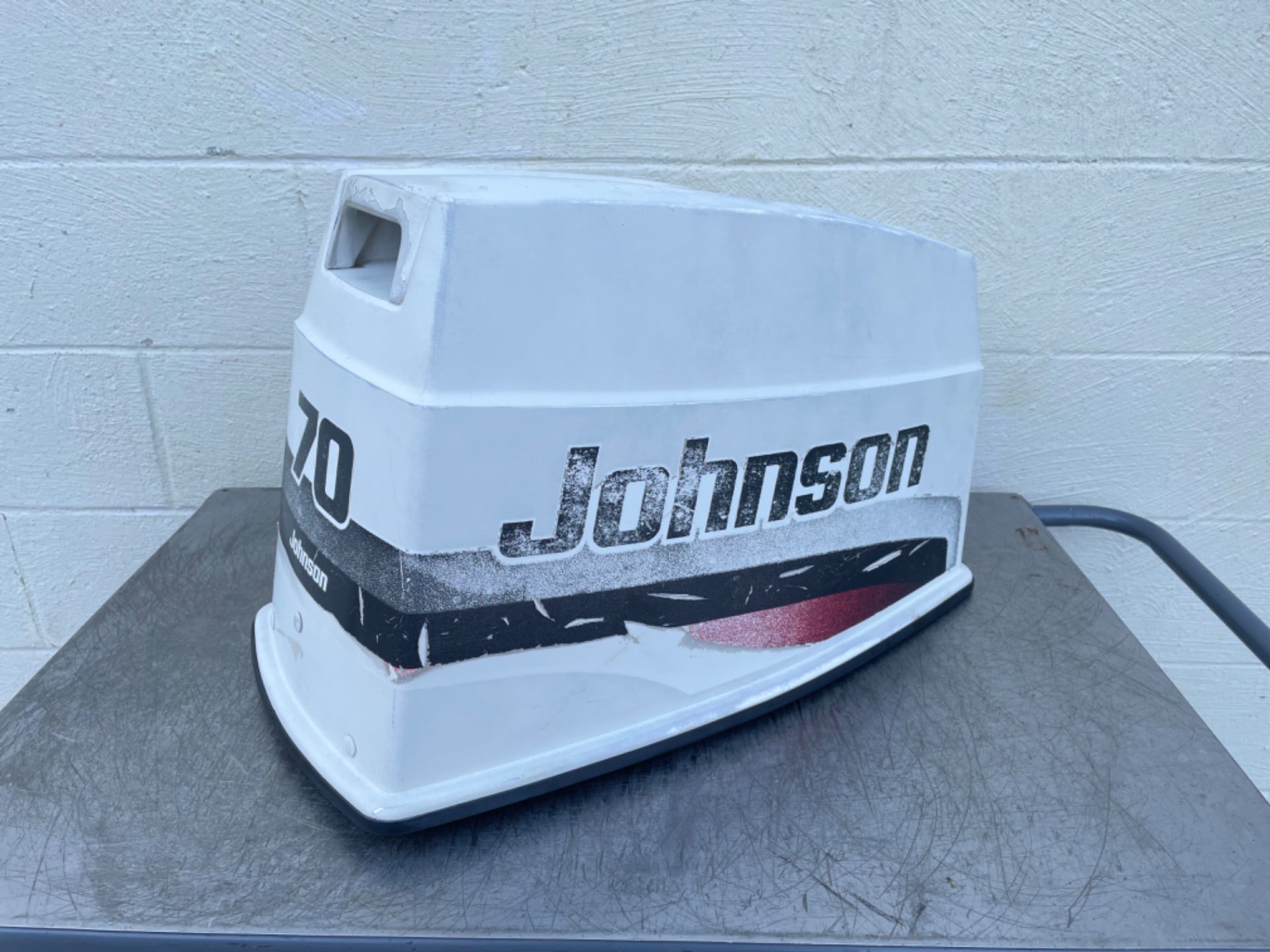 1993-98 Johnson 70HP 2 Stroke Outboard Top Cowling Cover Hood 0438345