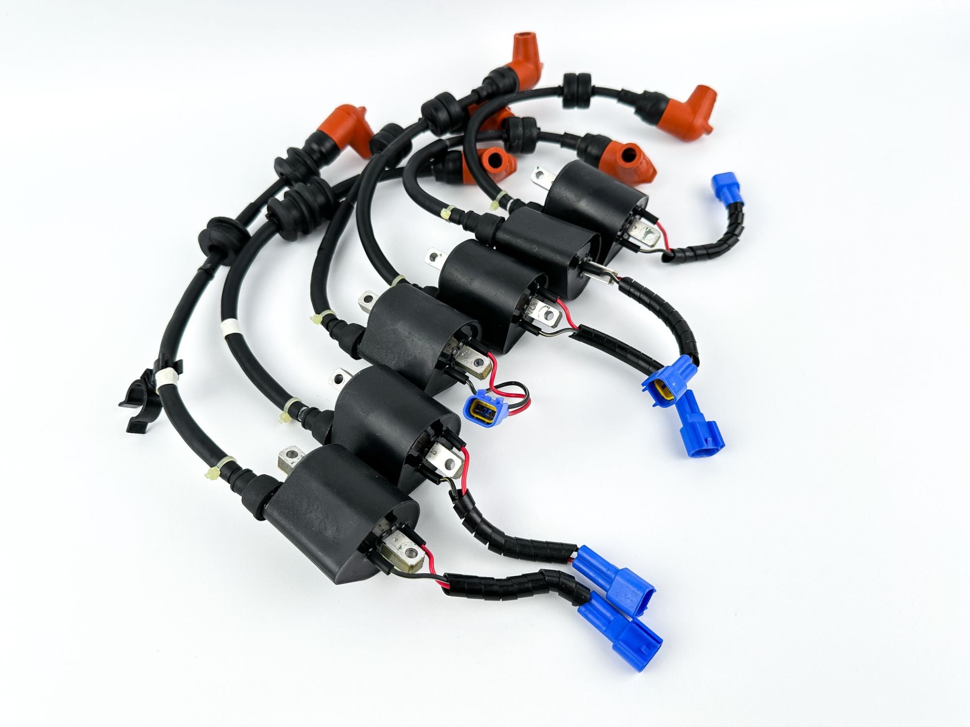 2009 Yamaha 225 HP 2 Stroke Outboard Ignition Coil Set 60V-82310-01-00 OEM