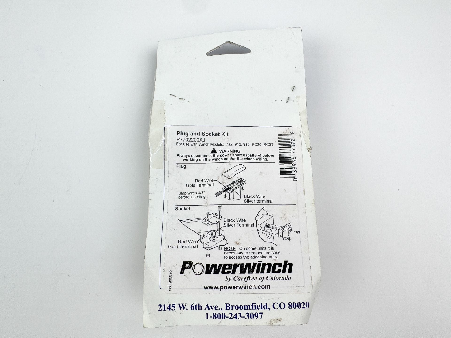 Powerwinch OEM Socket/Plug Kit P7702200AJ