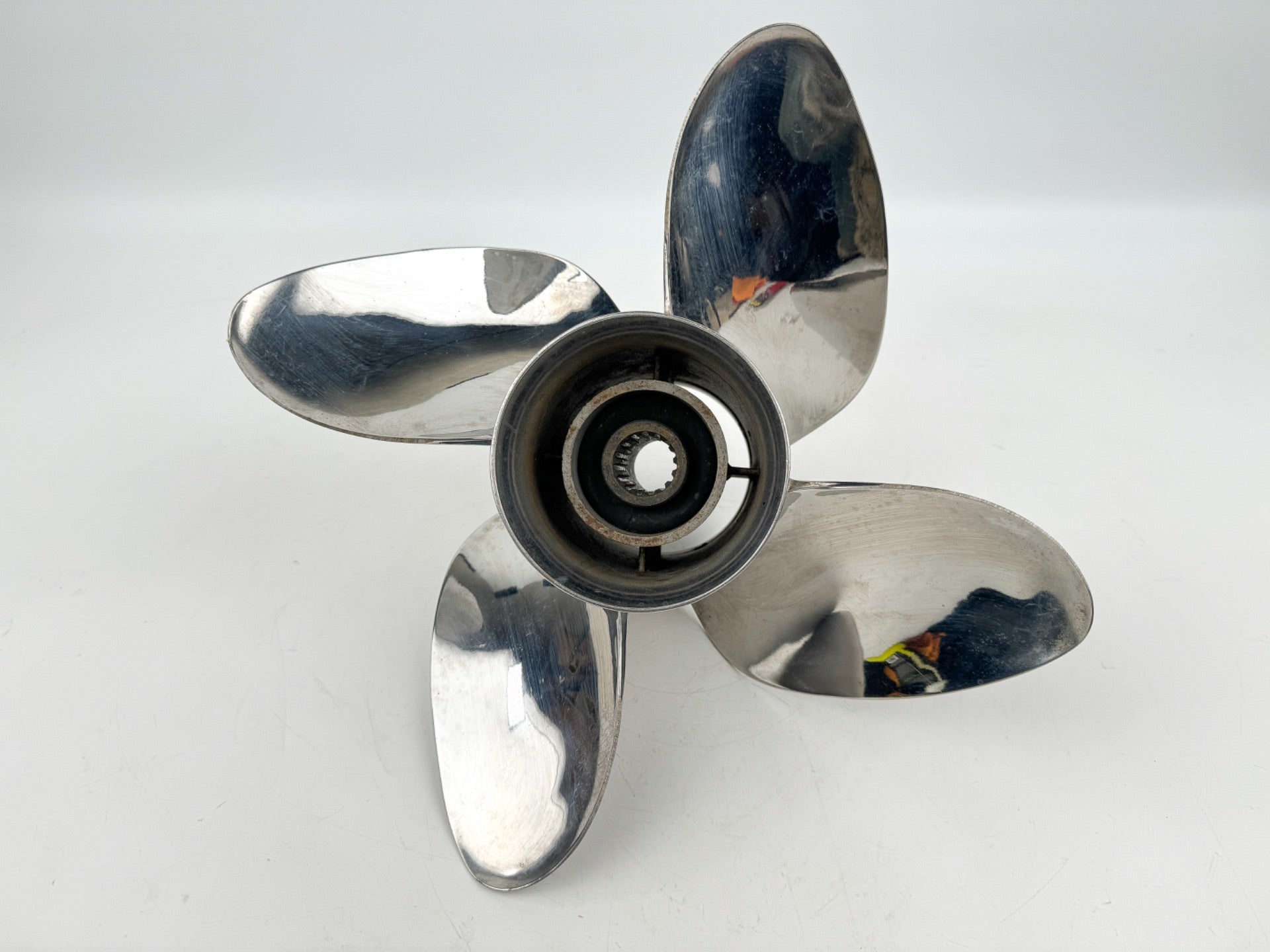 Yamaha Stainless Steel Prop PRO-IV M 13 1/4' x 20P Propeller 4 Blade V4