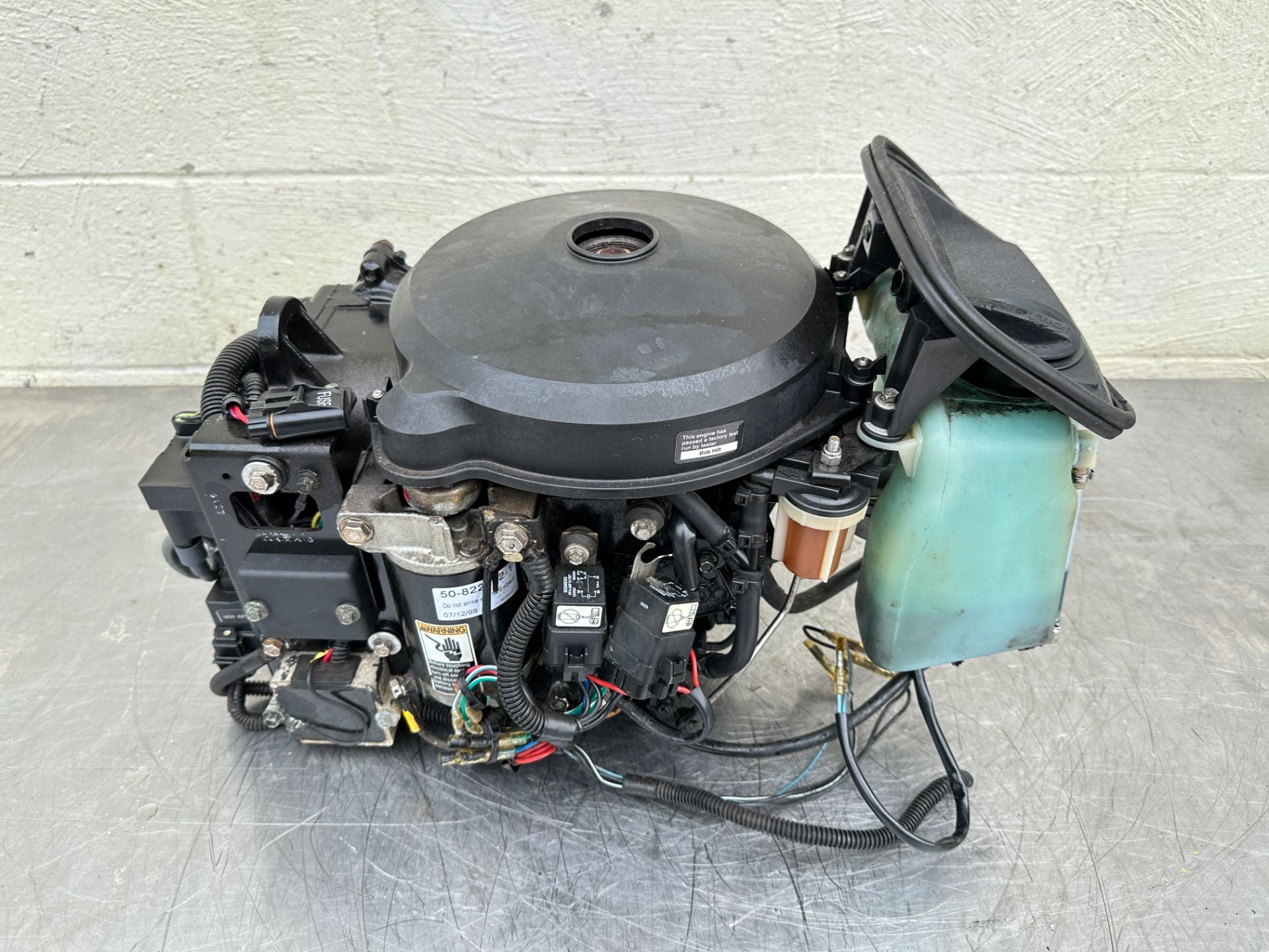 2000 Mercury 30 HP 2 Stroke Outboard Powerhead - Tested - Ready To Install