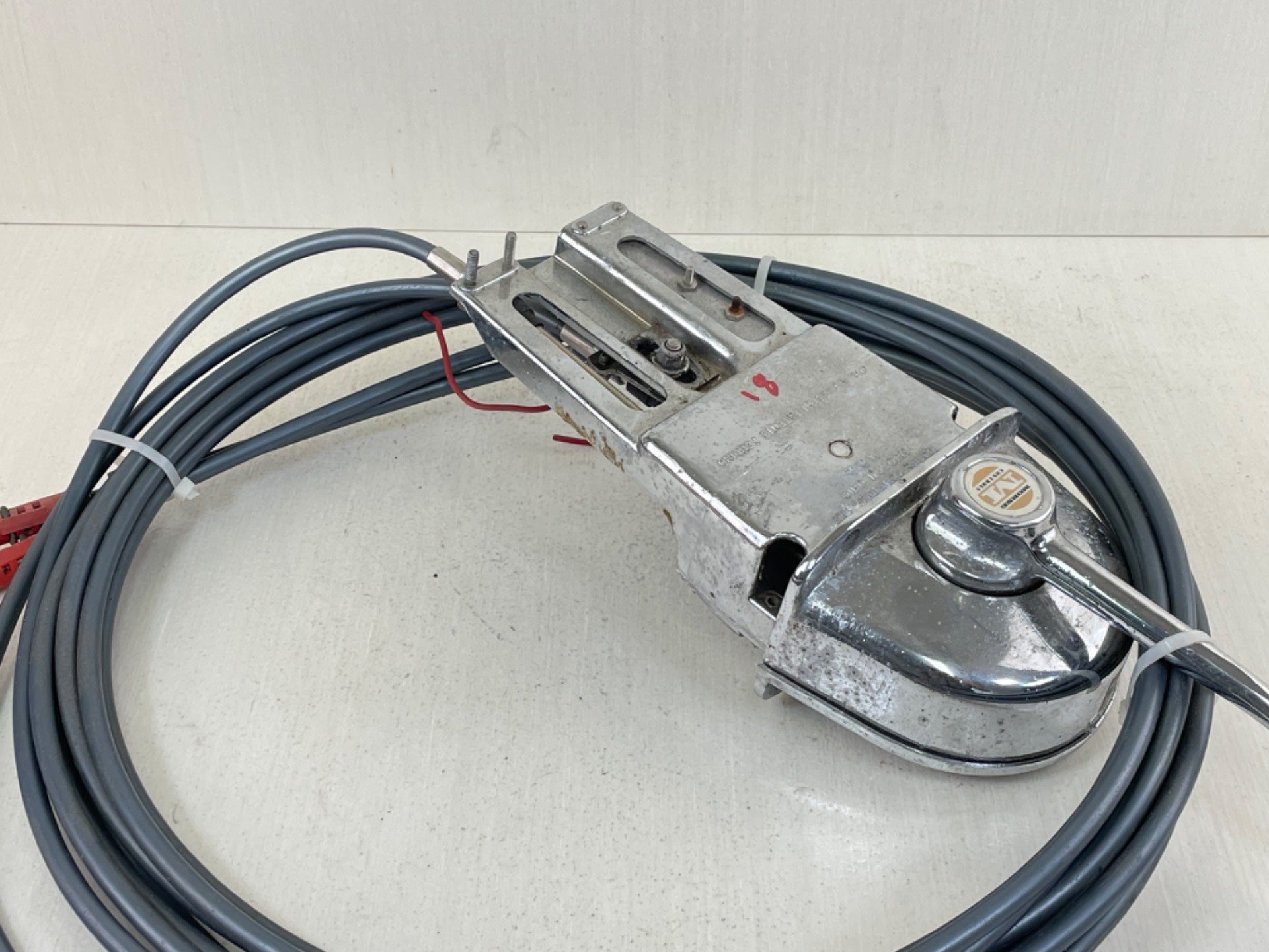 Morse Single Lever Binnacle Control Box with 18’ Cables