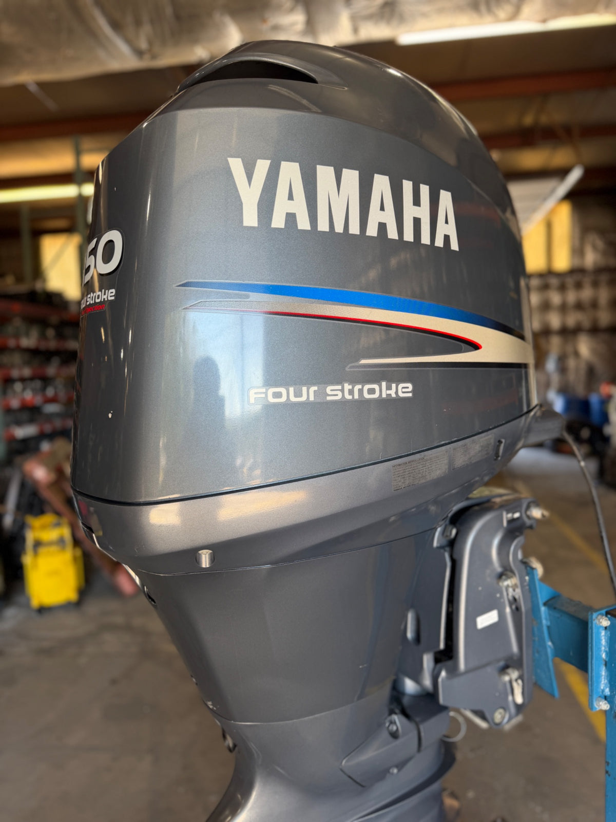 2012 Yamaha F150 150HP 4 Stroke Outboard Engine W/ XL 25" Shaft 214 Hours
