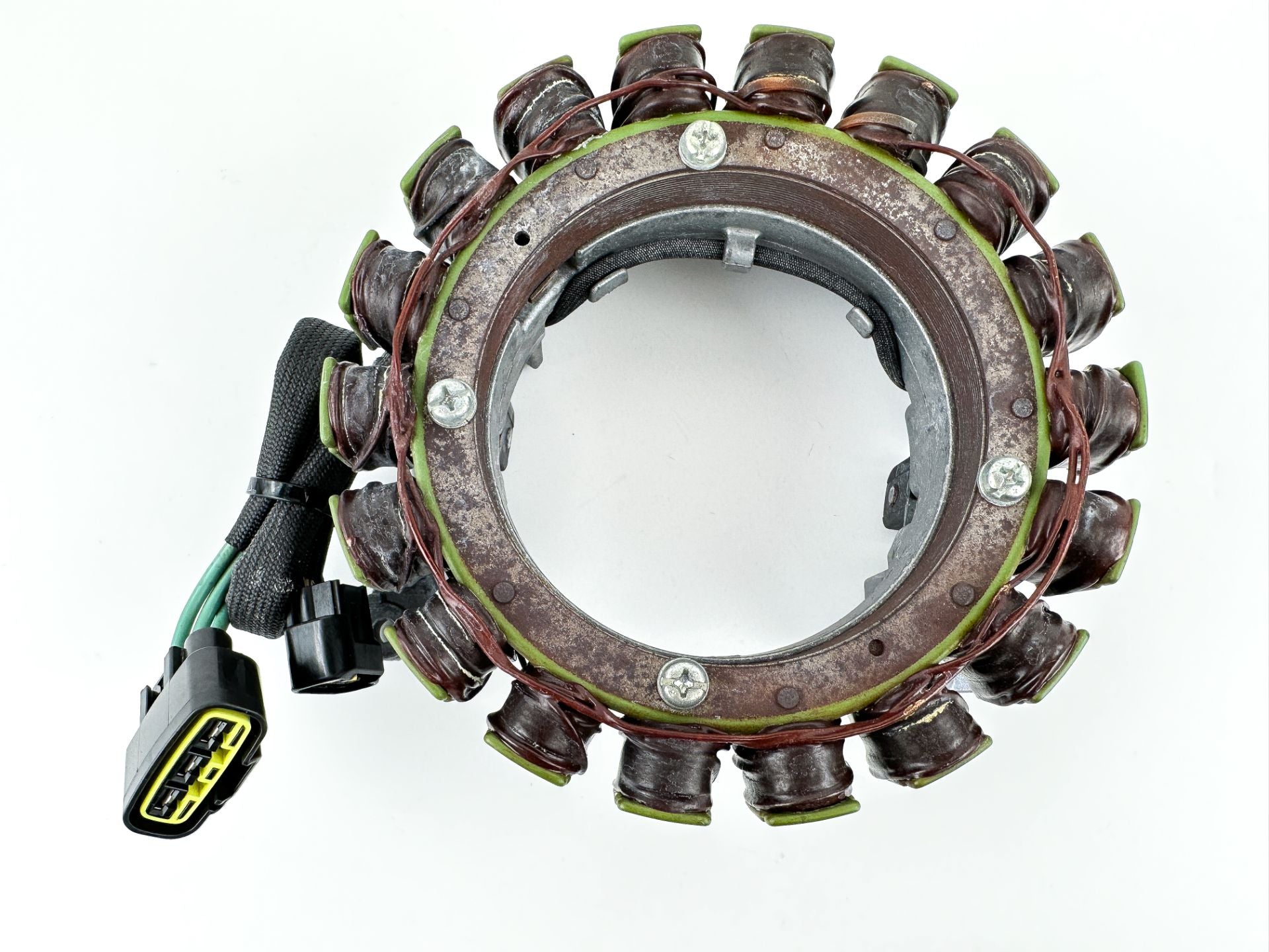 2015 Yamaha 150 HP 4 Stroke Outboard Coil Pulser Base Stator Assembly 63P-81460-00-00 OEM
