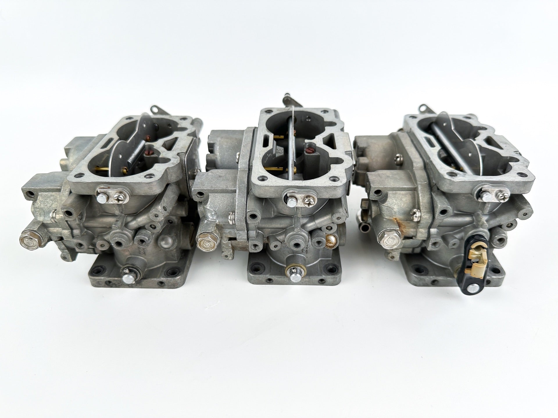 2004 Yamaha 150 HP 2 Stroke Outboard Carburetor Set 64C-14301-10-00 OEM