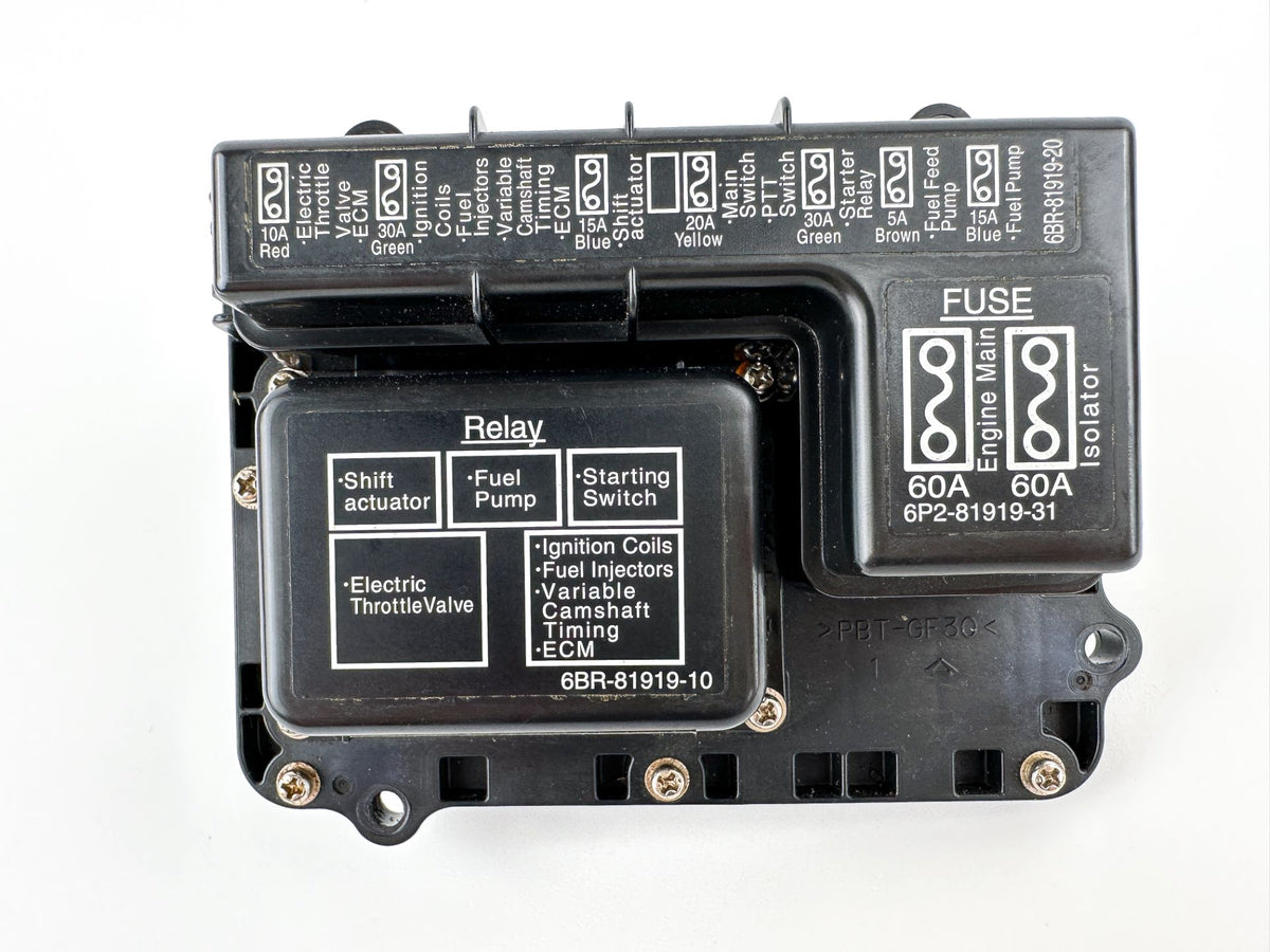 2009 Yamaha 250 HP 4 Stroke Outboard Fuse Box 6BR-82170-00-00 OEM