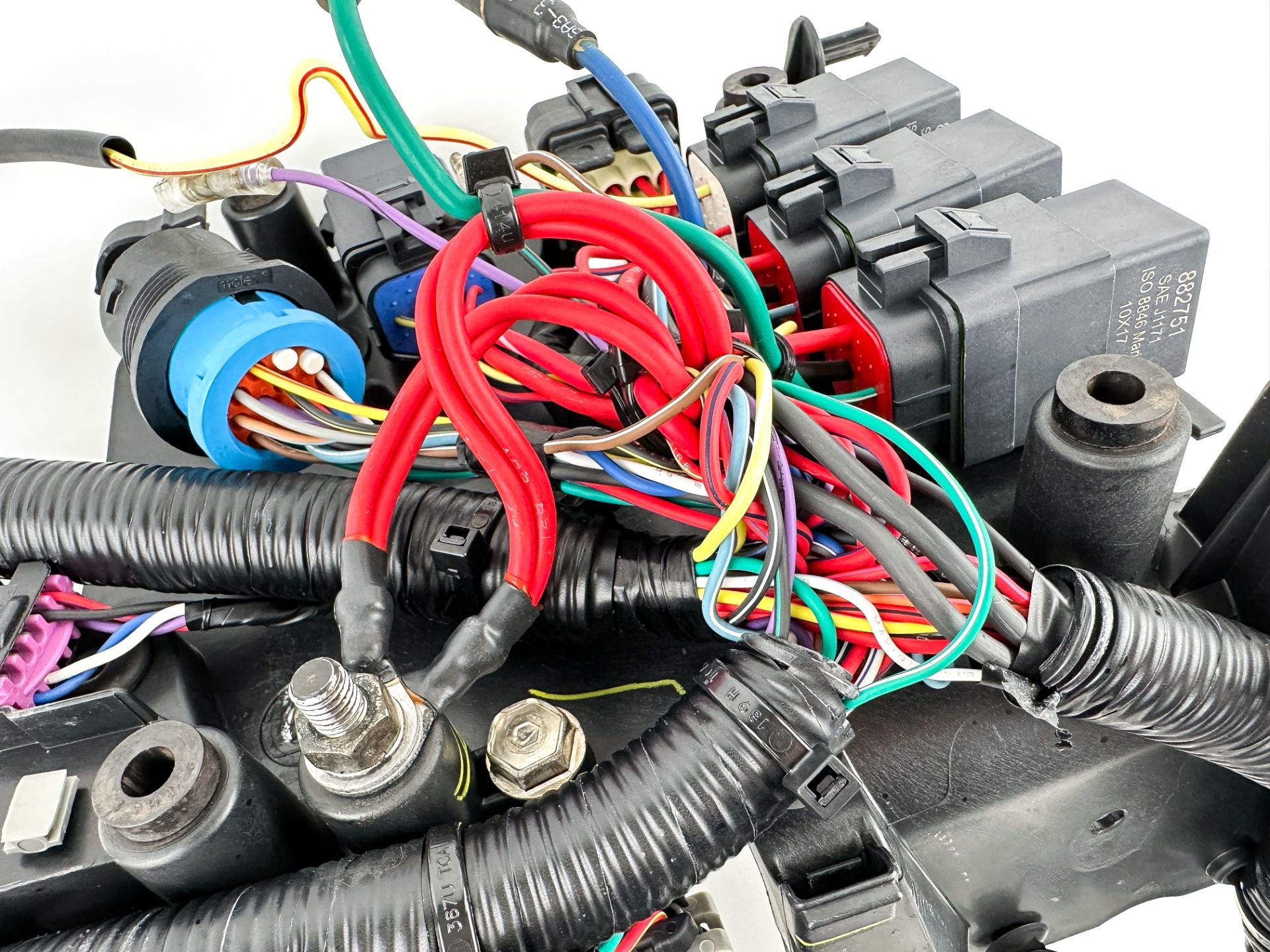 2018 Mercury 115 HP 4 Stroke Outboard Wire Harness W/ Regulator and Ignition Coils 8M0088060