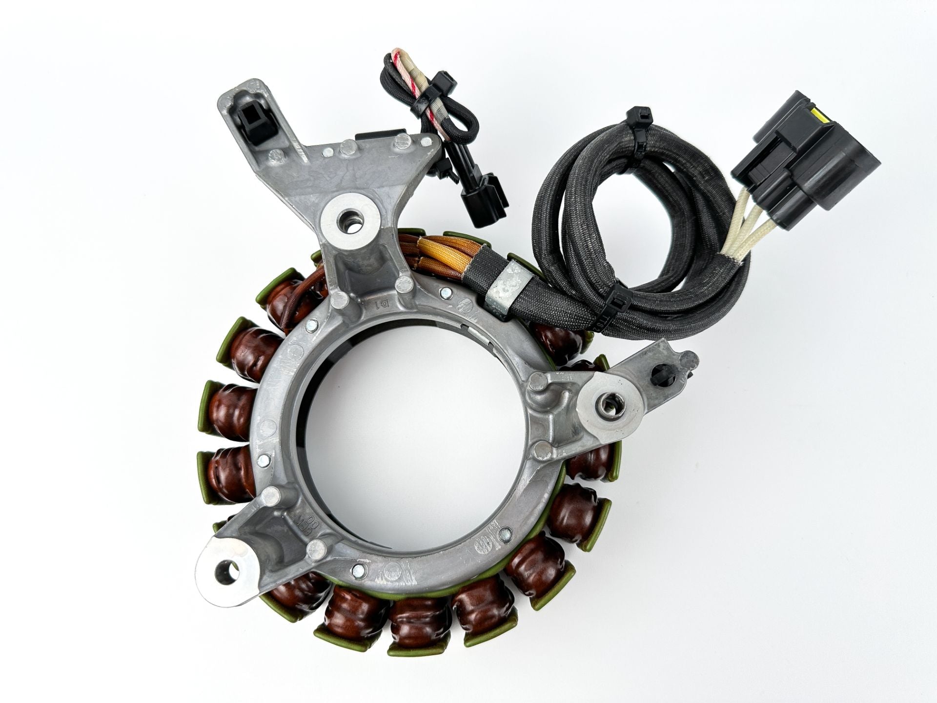 2016 Yamaha 115 HP 4 Stroke Outboard Coil Pulser Base Stator Assembly 6EK-81410-00-00 Tested