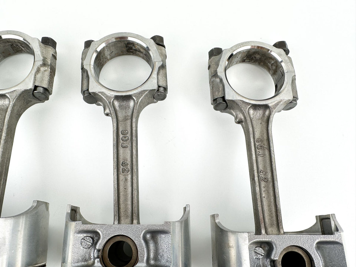2008 Suzuki 115 HP 4 Stroke Outboard Piston & Connecting Rod Set 12160-92J00 OEM