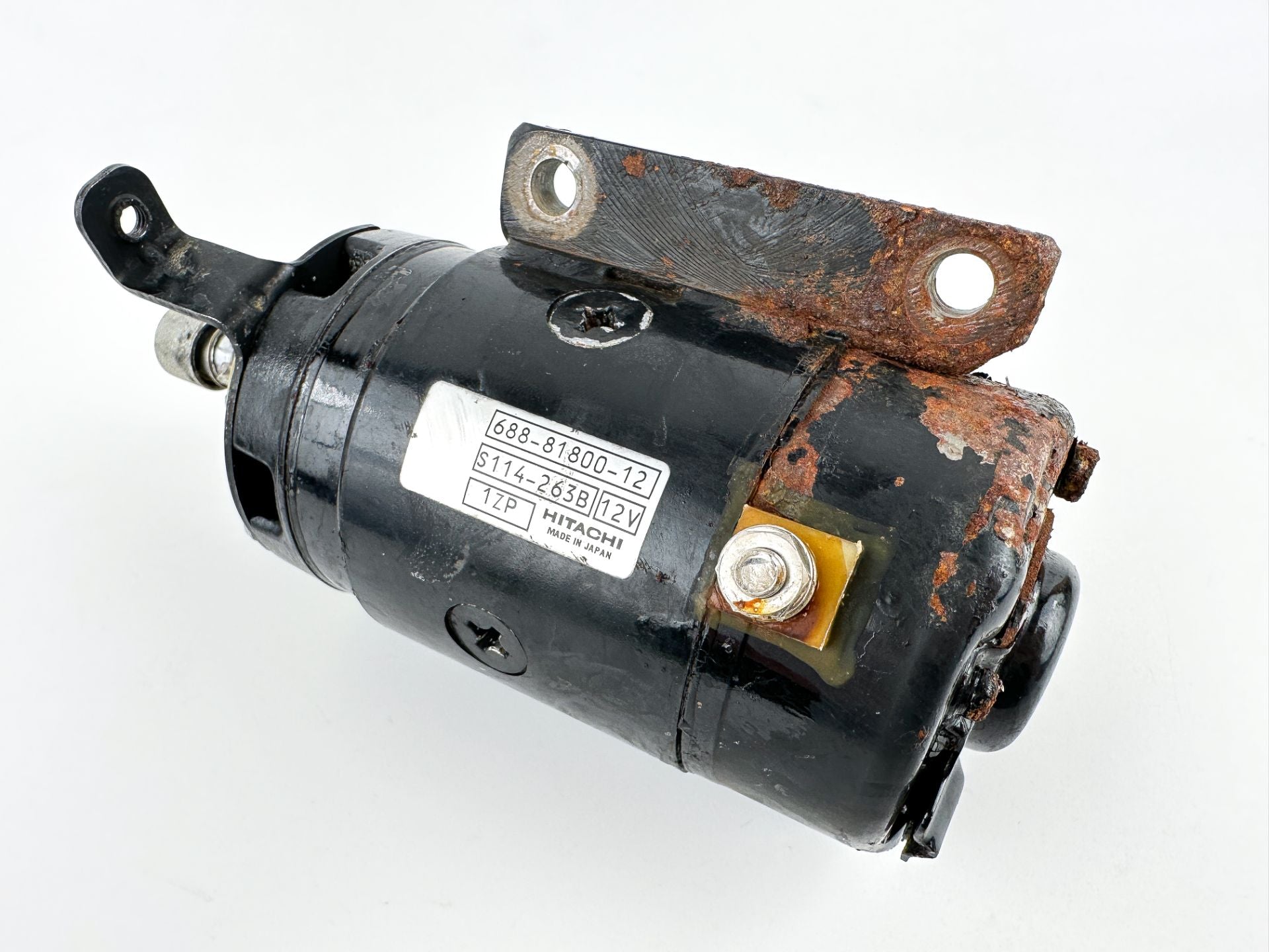 2004 Yamaha 90 HP 2 Stroke Outboard Starter Motor 688-81800-12-00 OEM