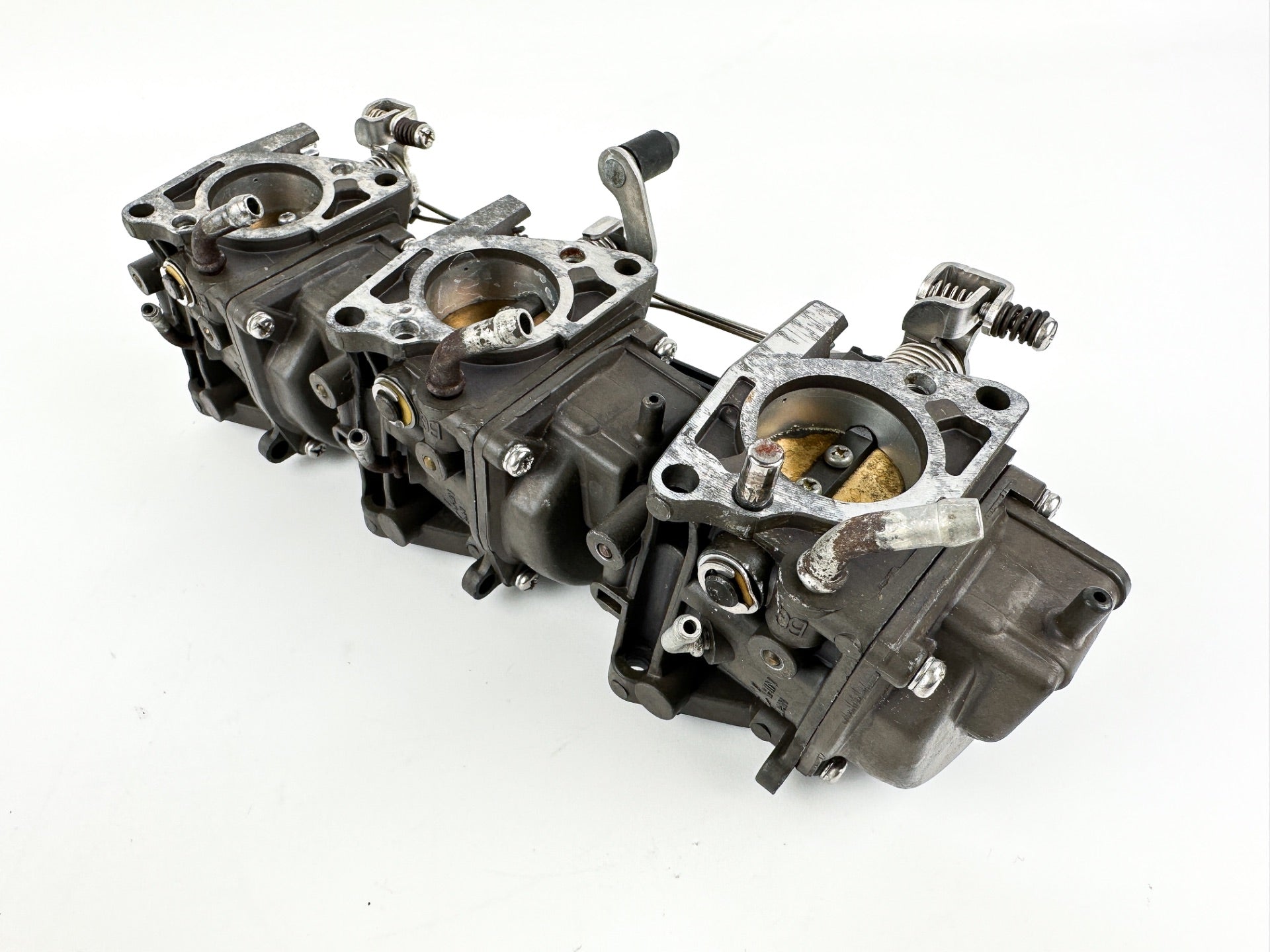 2003 Honda 50 HP 4 Stroke Outboard Carburetor Set 16100-ZW4-D23ZA OEM