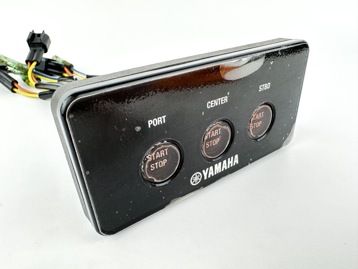 Yamaha 6x6 Command Link Triple Engine Start Stop Switch Panel