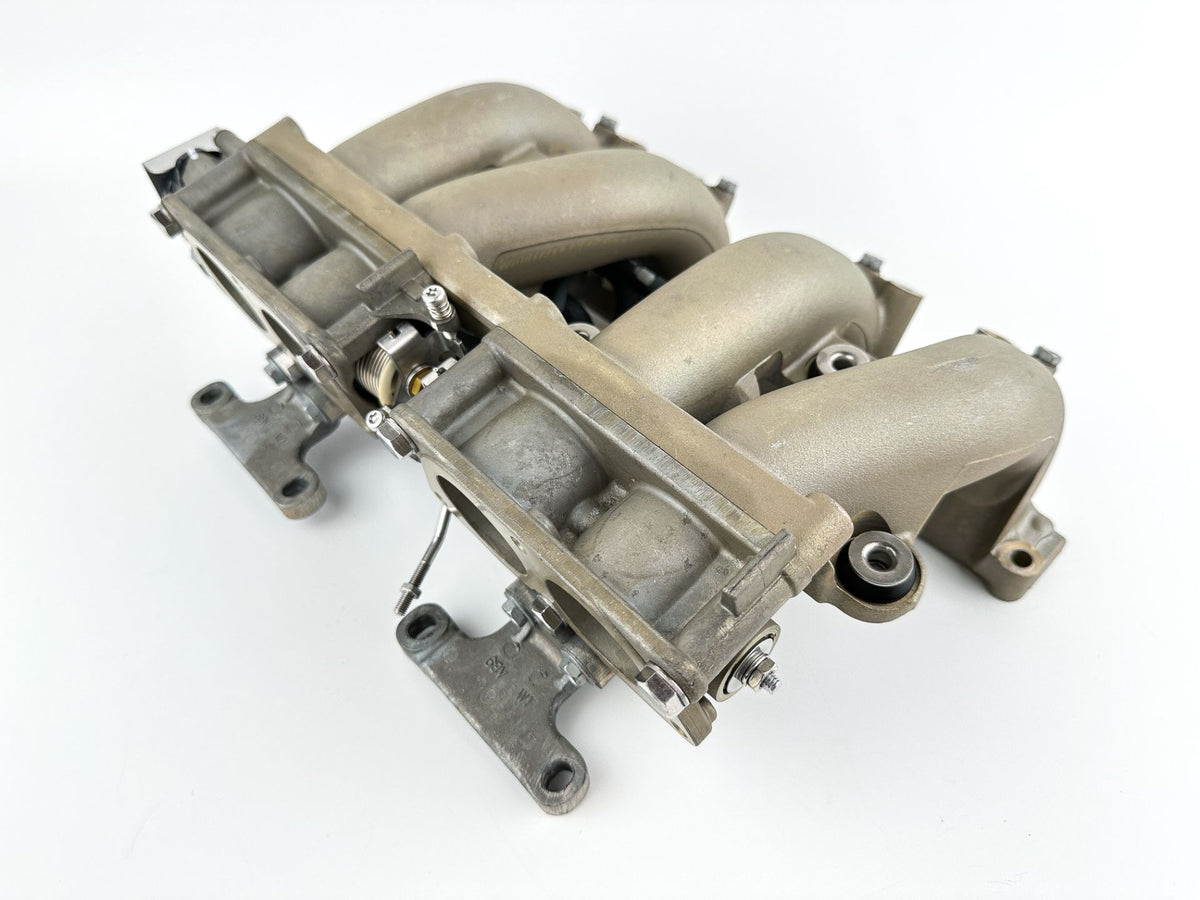 2007 Yamaha 115 HP 4 Stroke Outboard Intake Manifold & Throttle Body 68V-13751-01-00 OEM