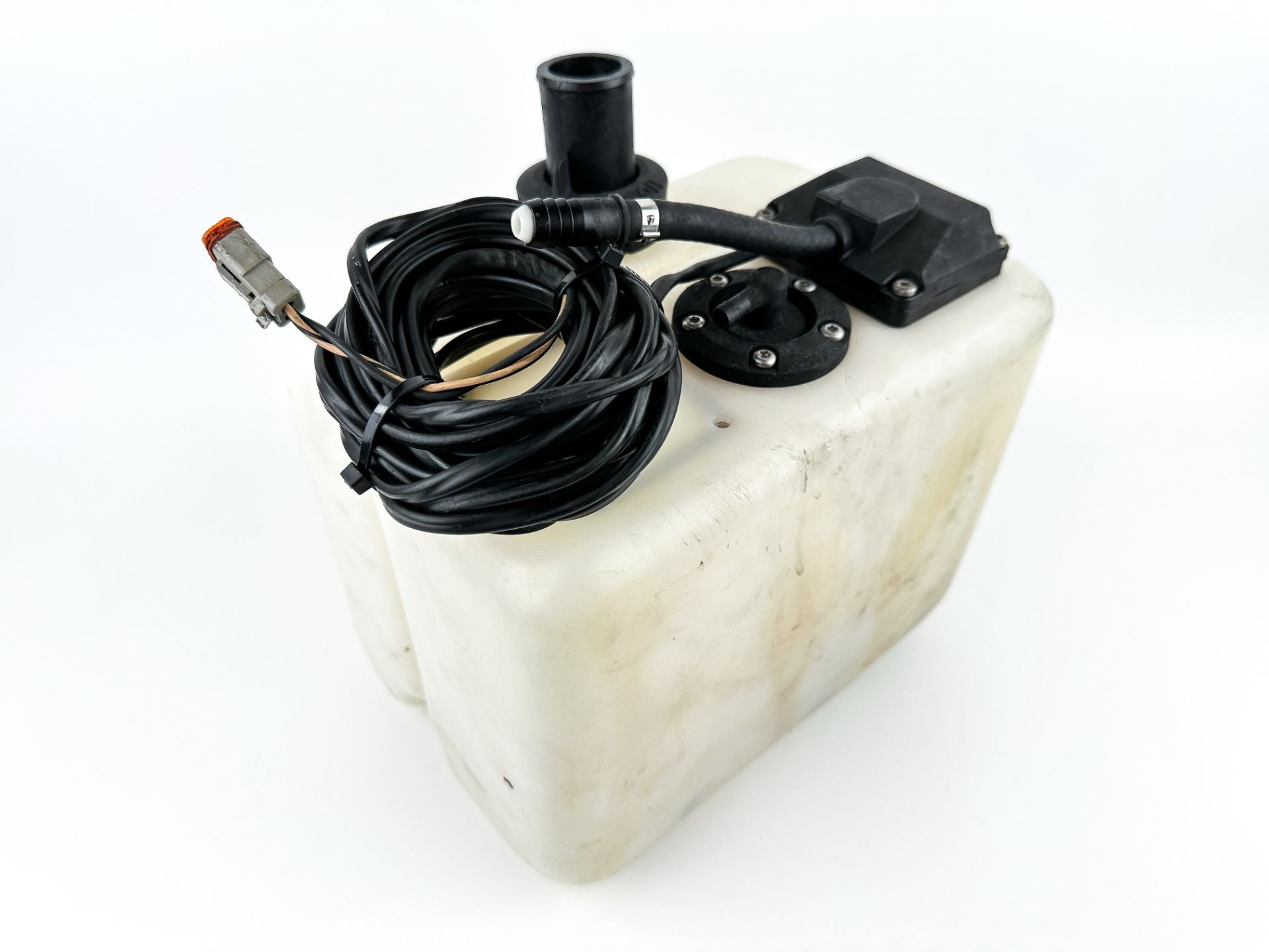 Johnson Evinrude 2 Stroke Outboard Oil Supply Tank W/ Return 1.8 Gallons