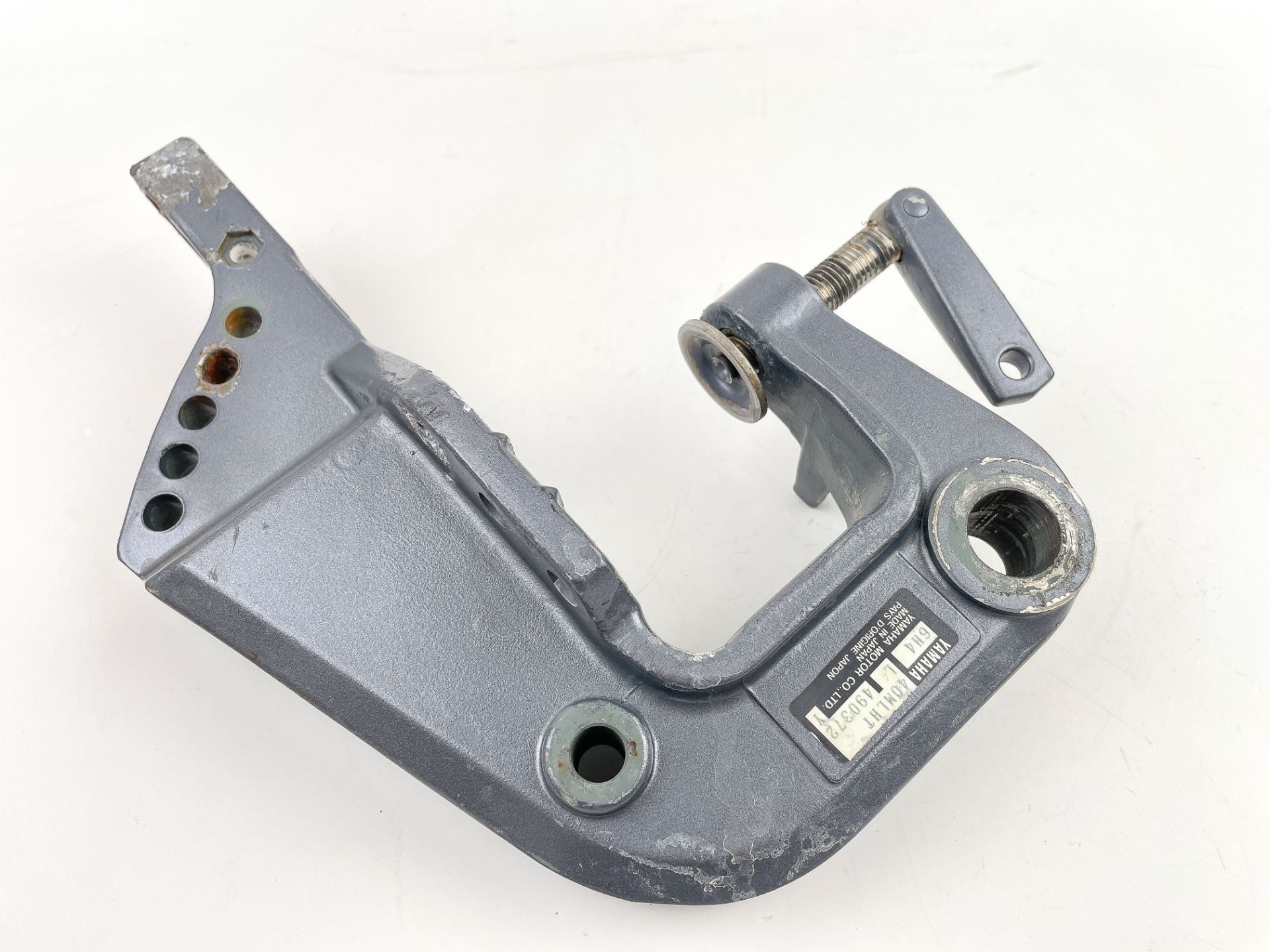 1995 Yamaha 40 HP 2 Stroke Outboard Clamp Bracket Pair 6H4-43111-05-4D OEM