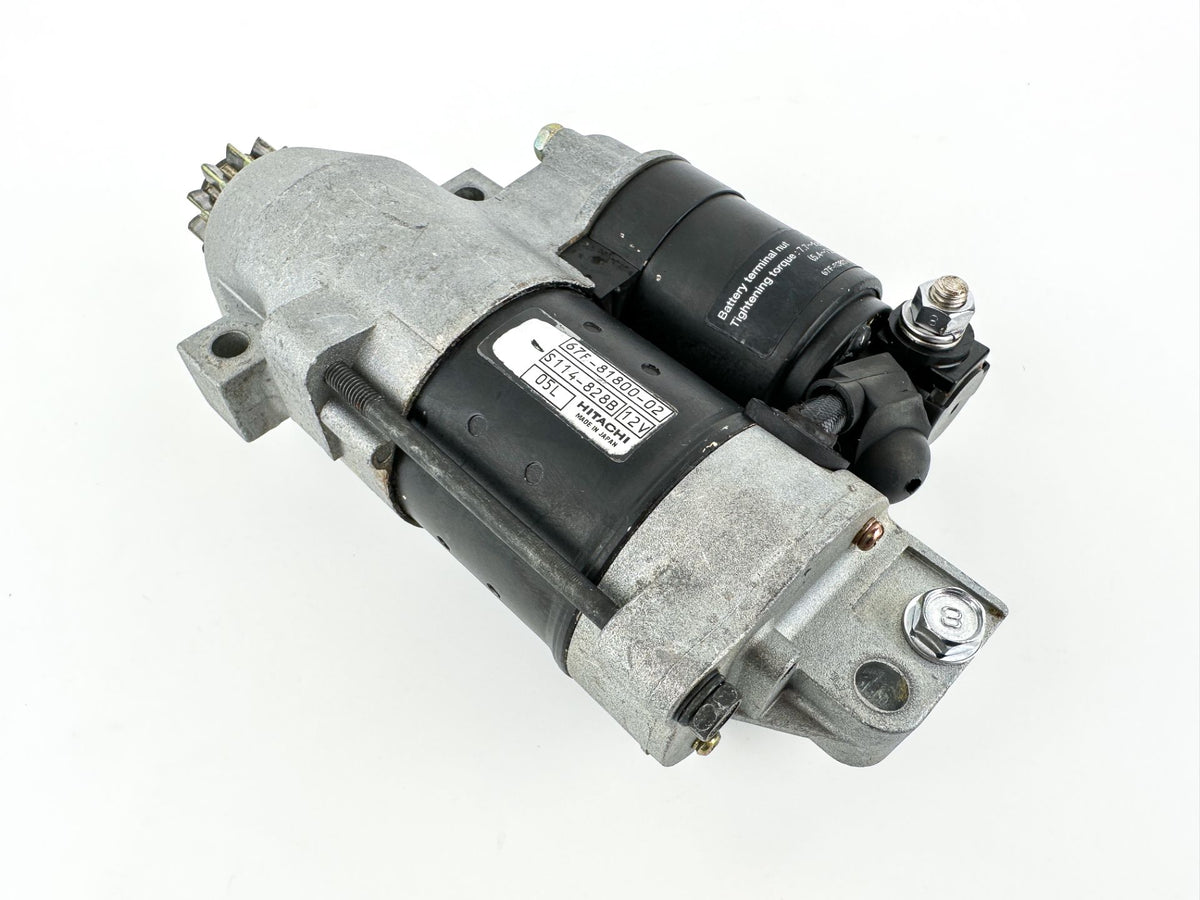 2001 Yamaha 80 HP 4 Stroke Outboard Starter Motor 67F-81800-02-00 OEM