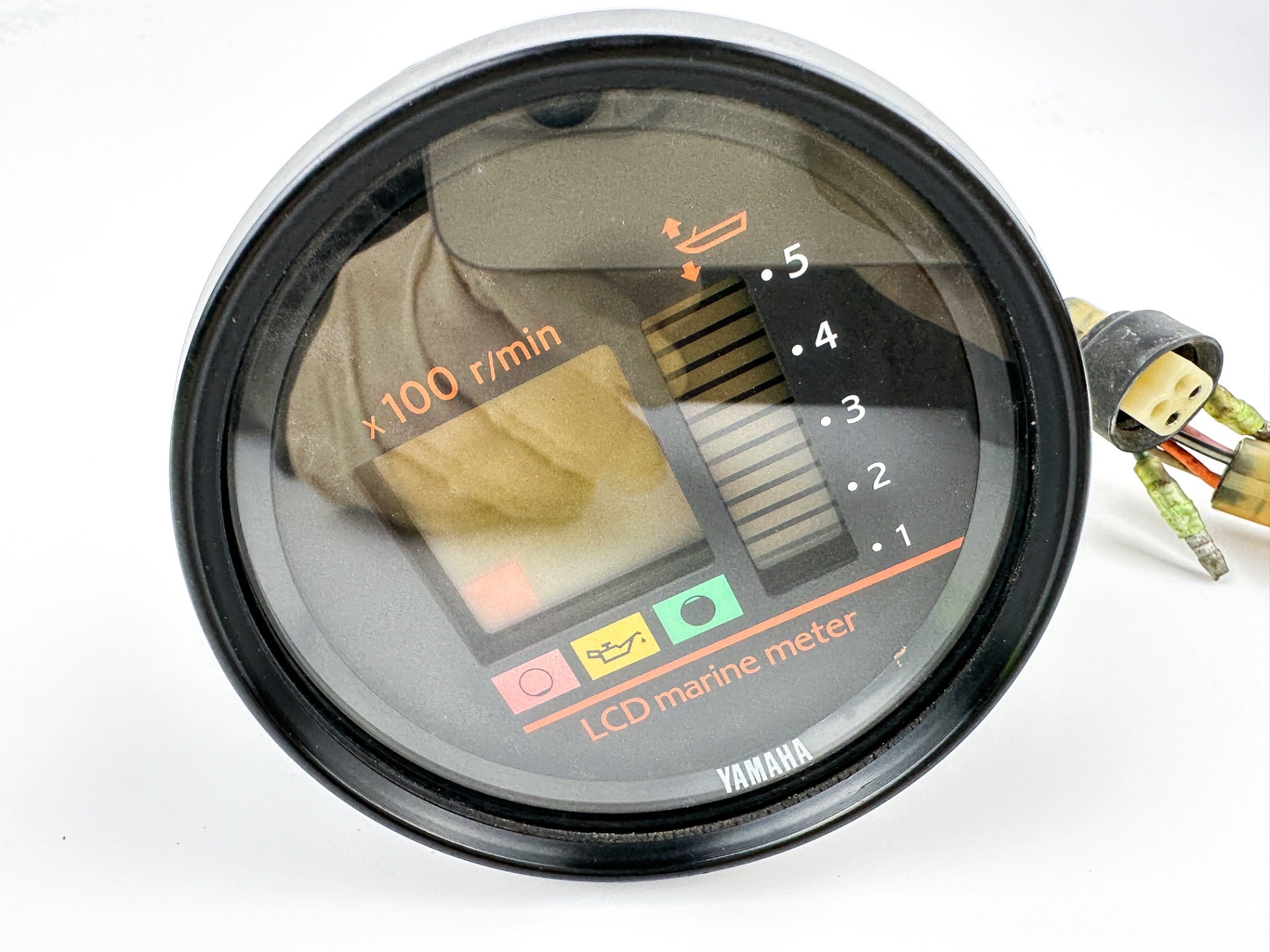 Yamaha LCD Digital Marine Meter Gauge Tachometer Good Condition