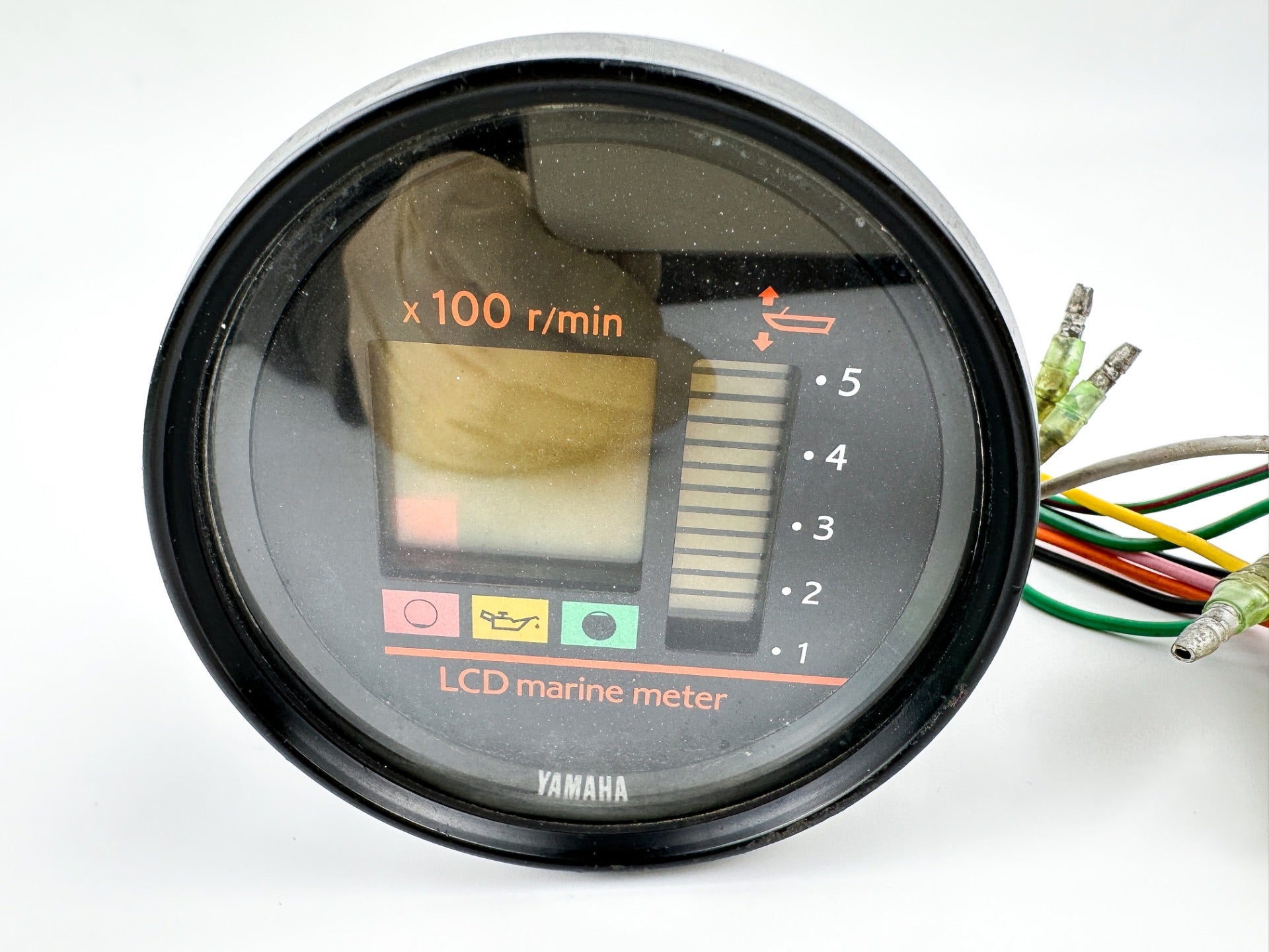 Yamaha LCD Digital Marine Meter Gauge Tachometer - Tested