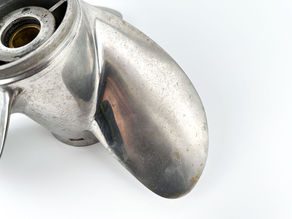 Yamaha 3 Blade Stainless Steel Propeller 13 1/4" X 15P RH Standard Rotation