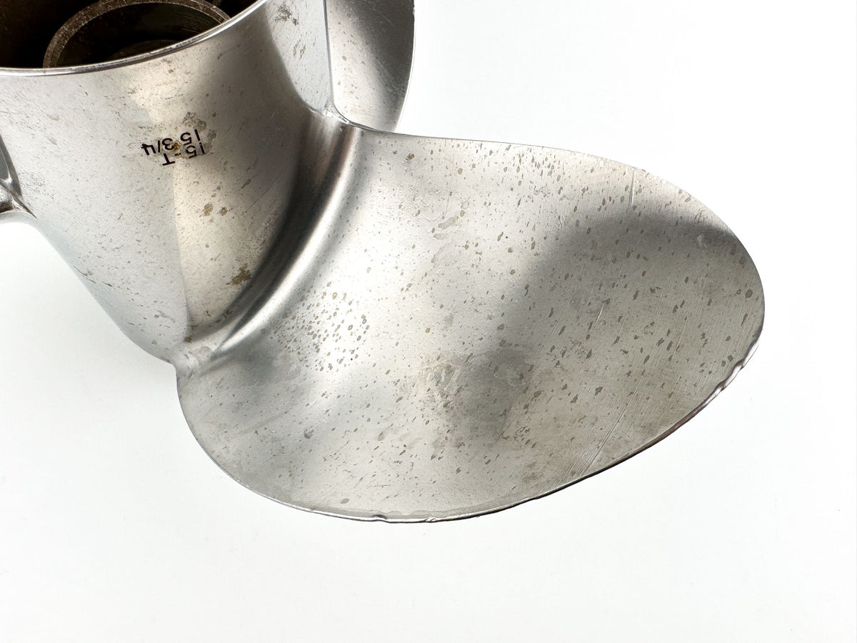 Yamaha Saltwater Series II 3 Blade Stainless Steel Prop Propeller 15 3/4" x 15P