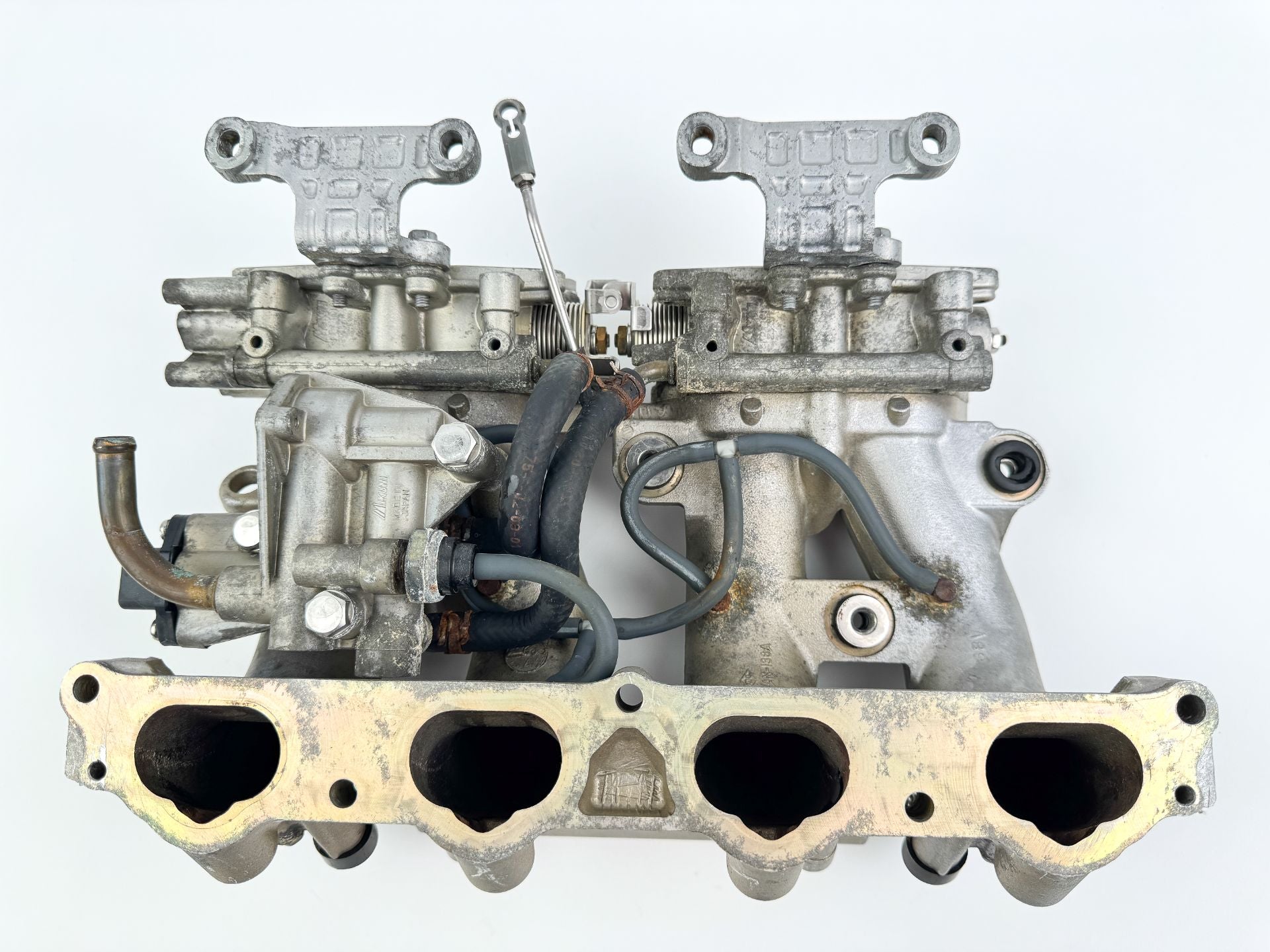 2003 Yamaha 115 HP 4 Stroke Outboard Intake Manifold & Throttle Body 68V-13751-01-00 OEM