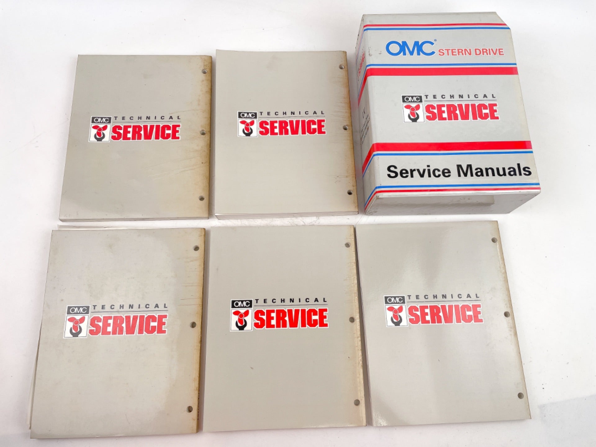 1997 OMC LK Stern Drive Service Repair Manual 5 Piece Set 507280