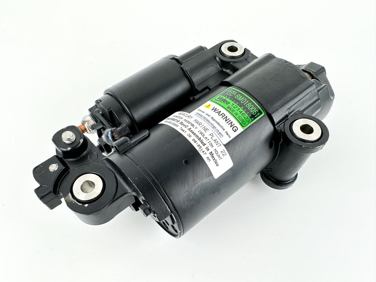 2021 Mercury 150 HP 4 Stroke Outboard Starter Motor 8M0180051 OEM