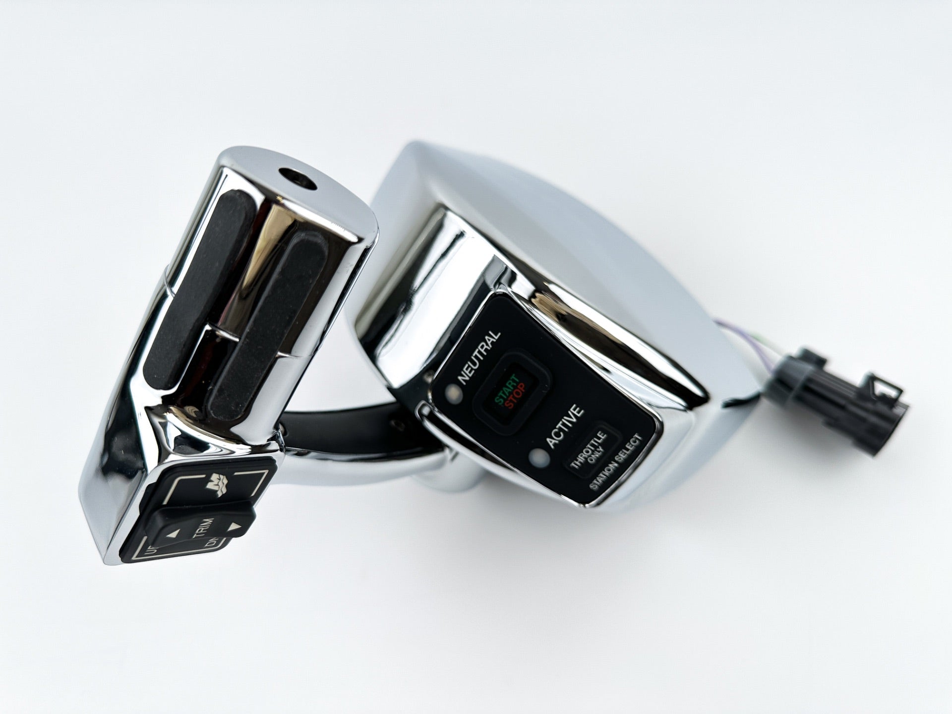 Mercury DTS Console Top Mount Single Outboard Control Slim Binnacle 896609A01