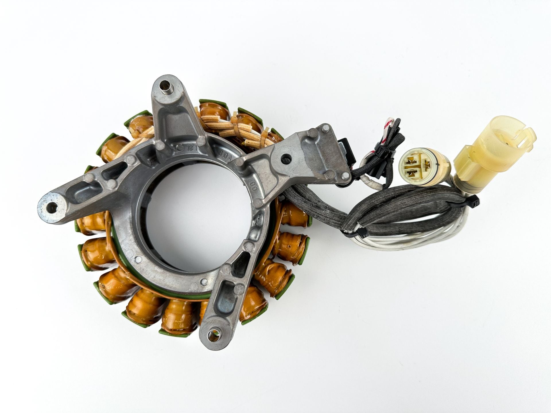 2014 Yamaha 200 HP 4 Stroke Outboard Coil Pulser Base Stator Assembly 6DA-81410-00-00 Tested
