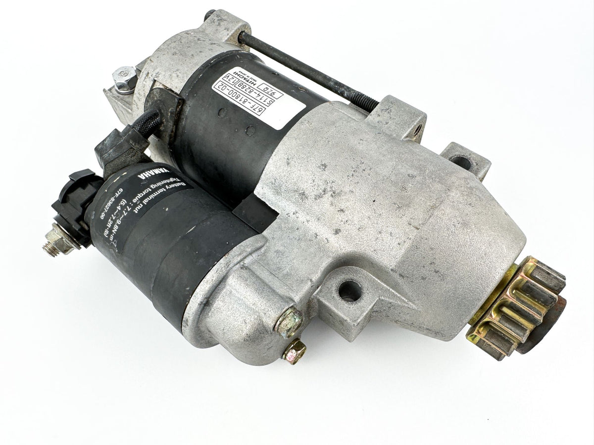 2000 Yamaha 100 HP 4 Stroke Outboard Starter Motor 67F-81800-01-00 Used